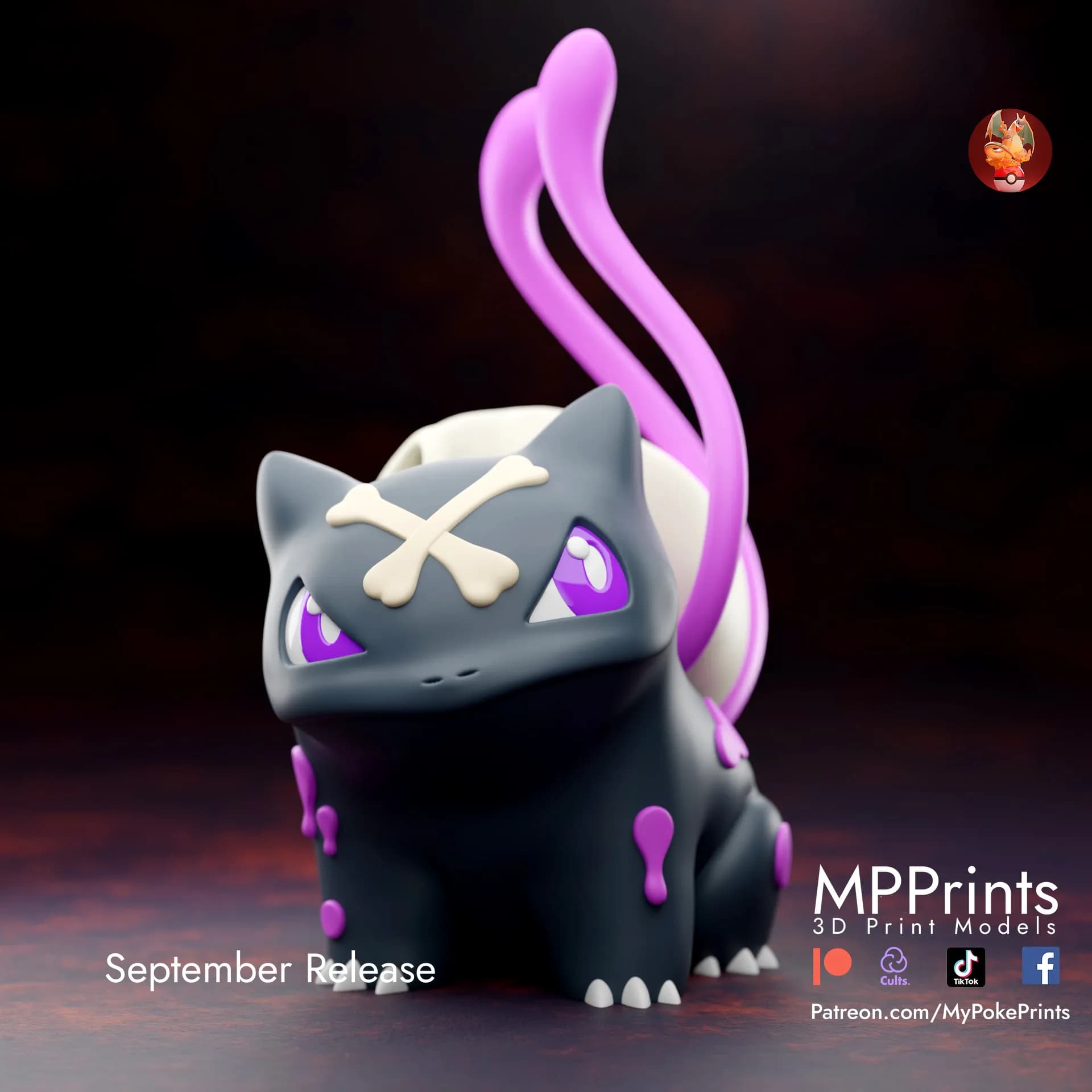 Bulbasaur Skull - Imagen 4