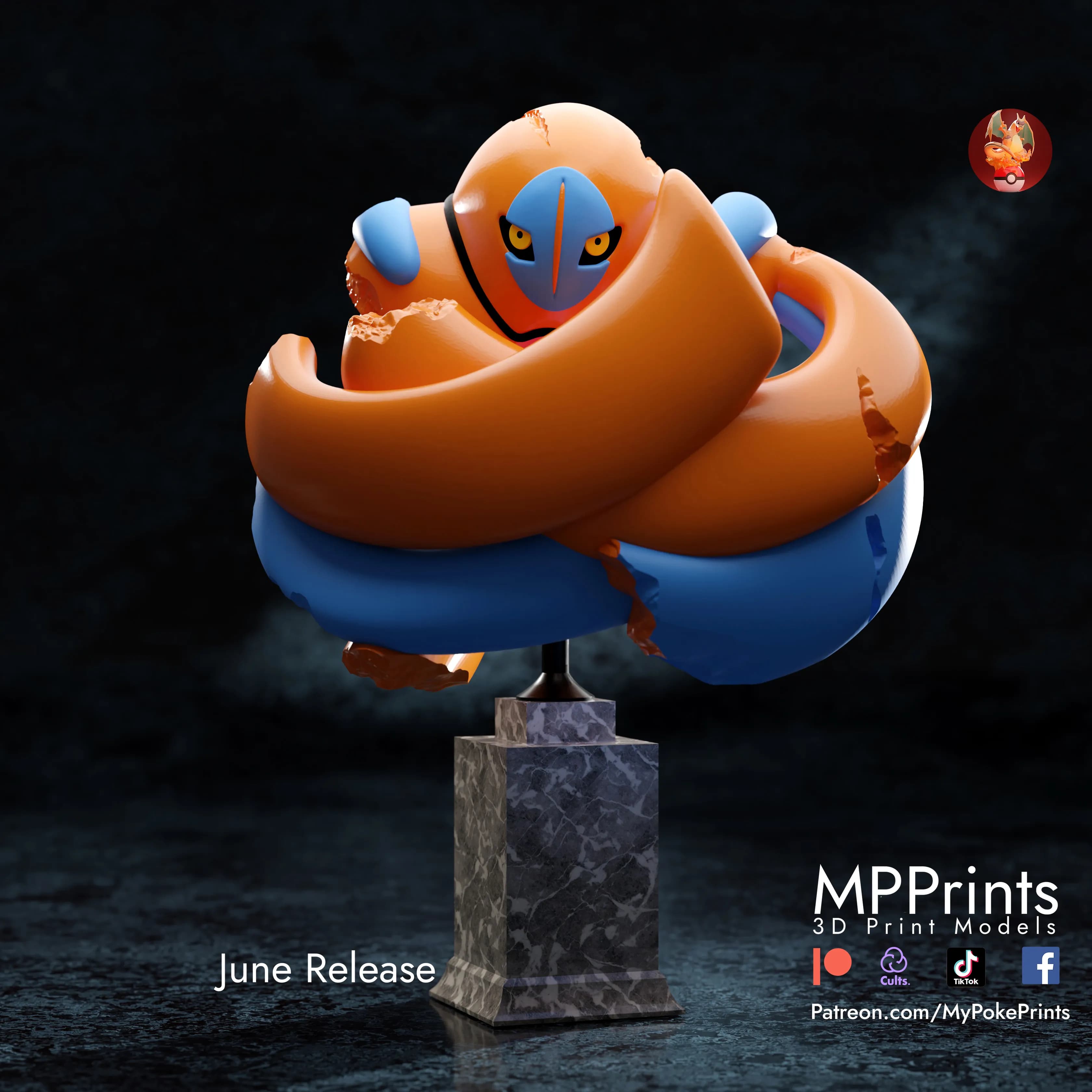 Busto de Deoxys defense - Imagen 1