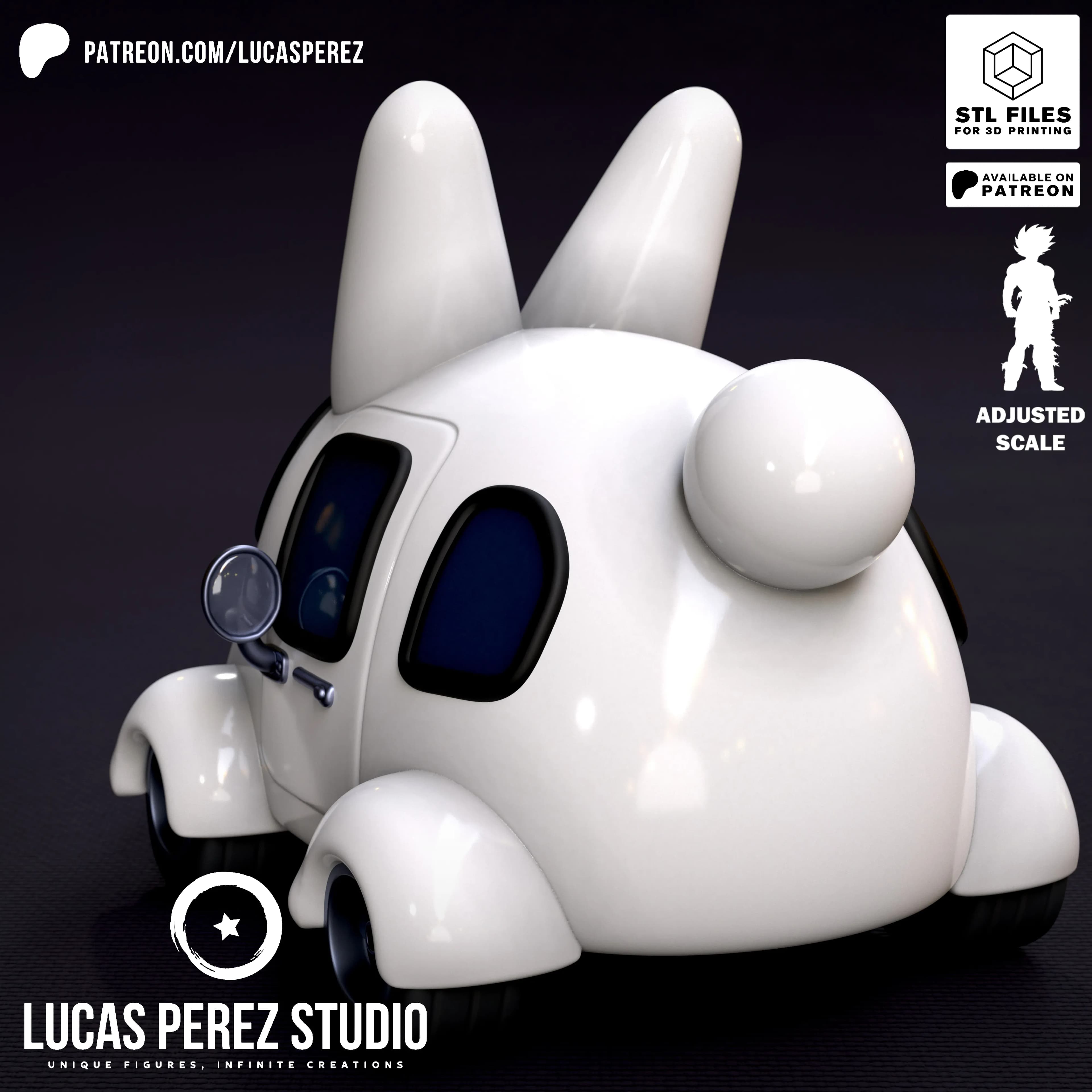 Coche de Boss Rabbit - Dragon Ball - Imagen 9