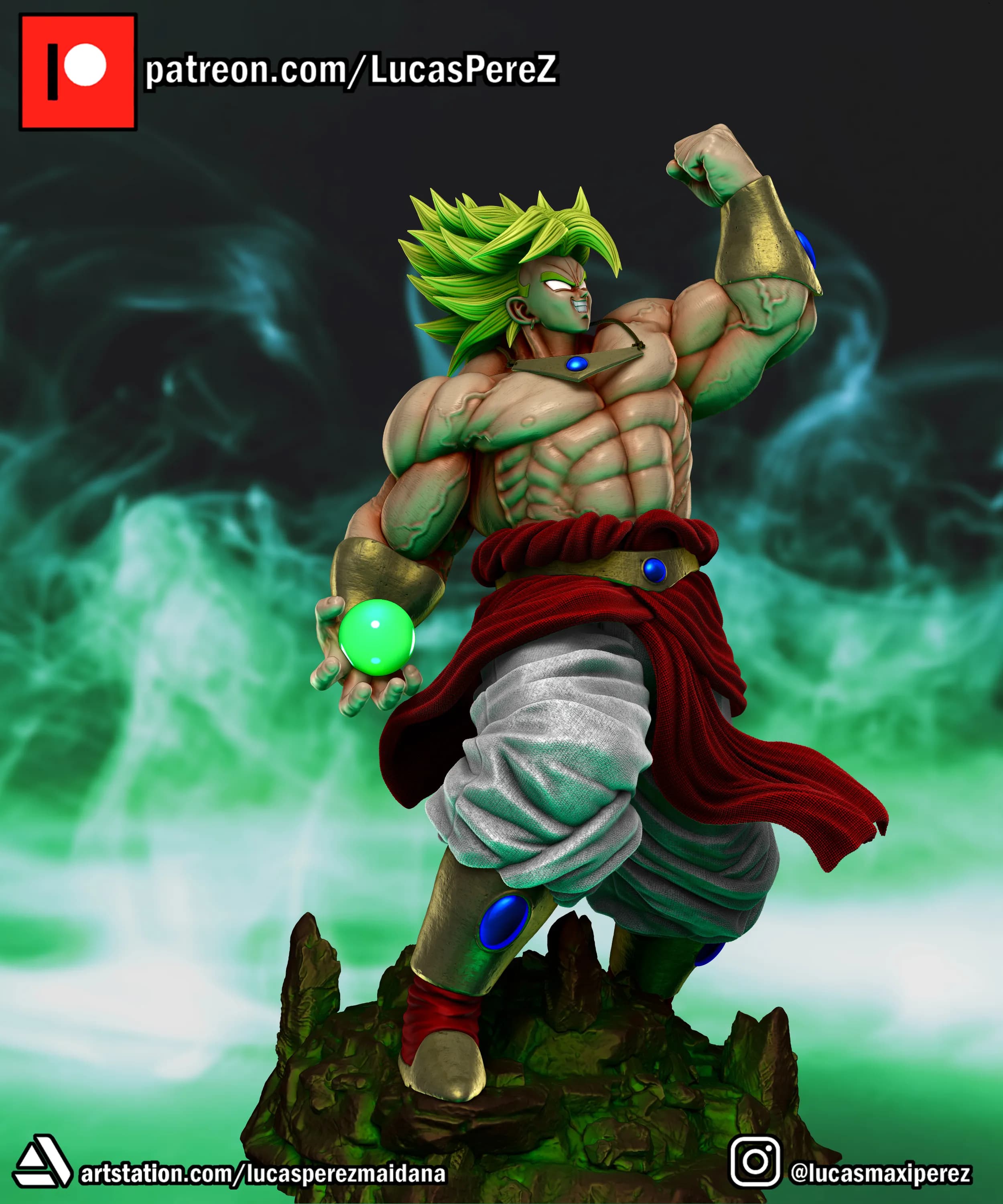 Broly Cuerpo Completo - Dragon Ball - Imagen 8