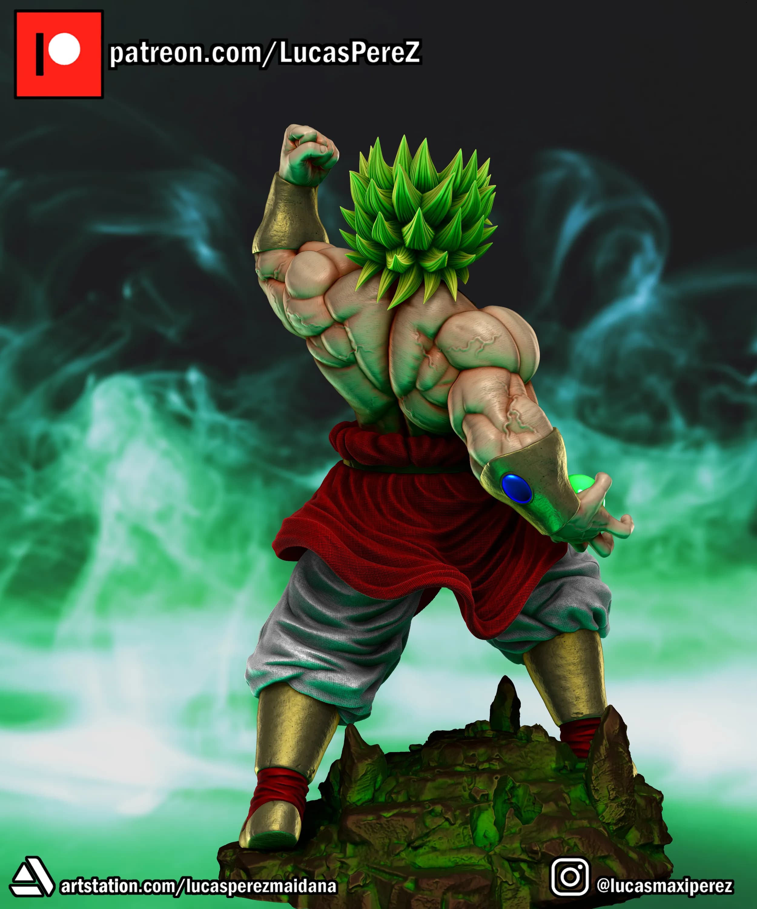 Broly Cuerpo Completo - Dragon Ball - Imagen 9