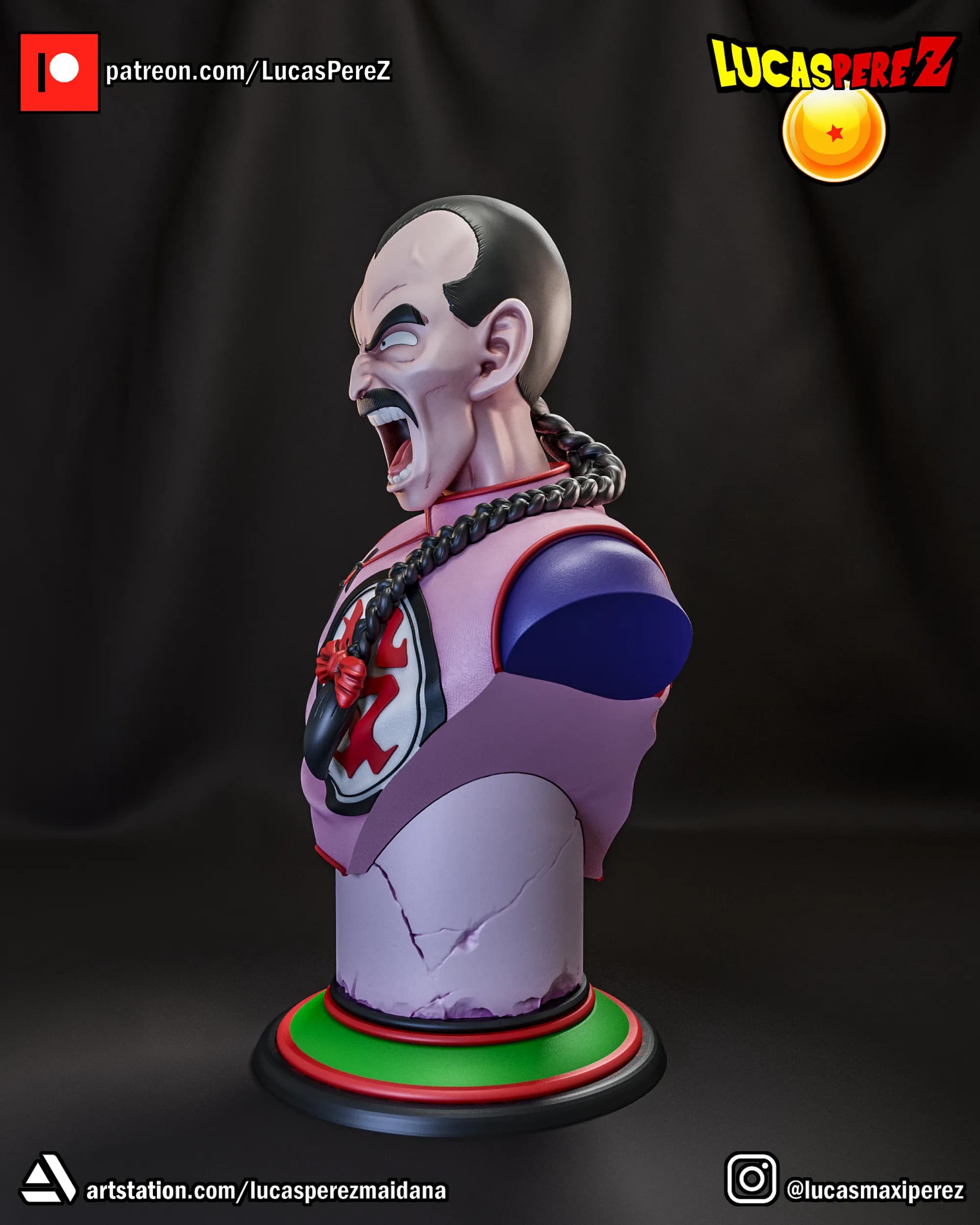 Busto de Tao Pai Pai - Dragon Ball - Imagen 12