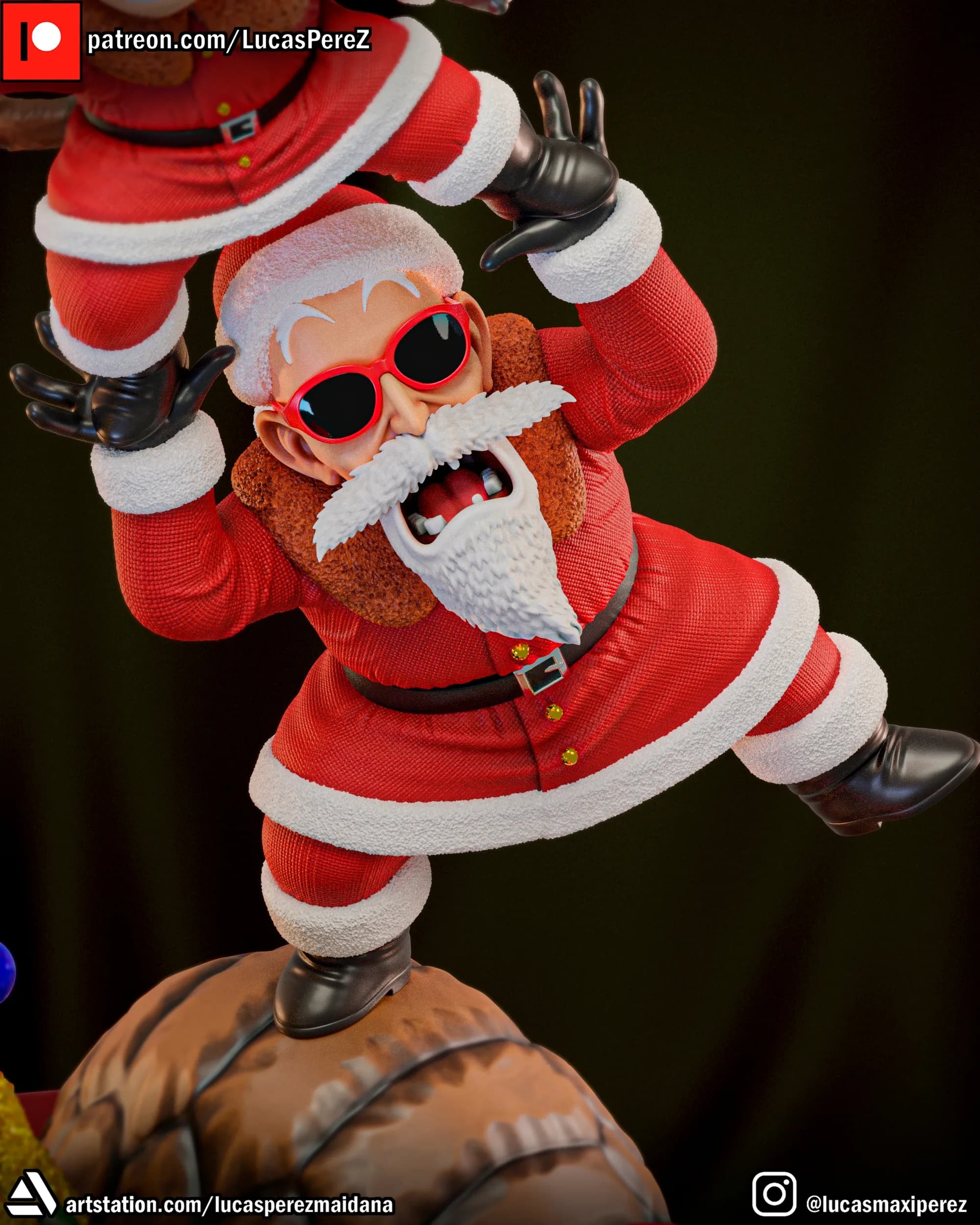 Diorama de Navidad - Dragon Ball - Imagen 8