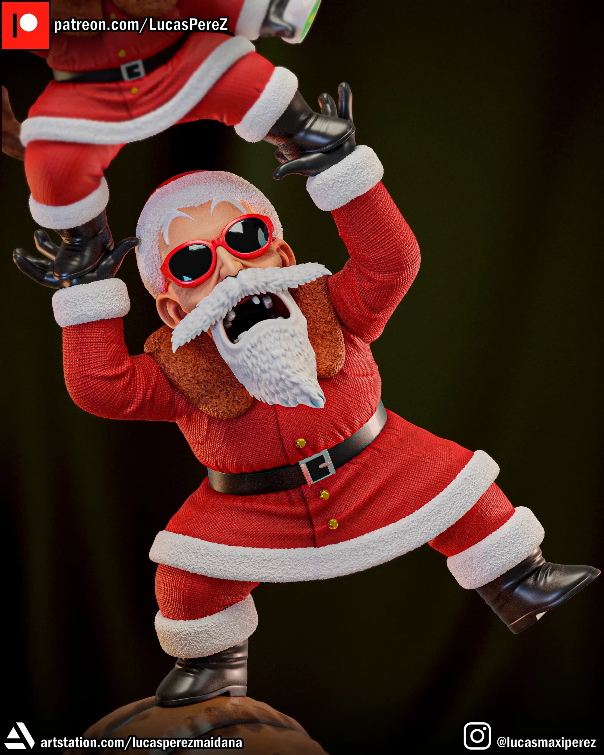 Diorama de Navidad - Dragon Ball - Imagen 9