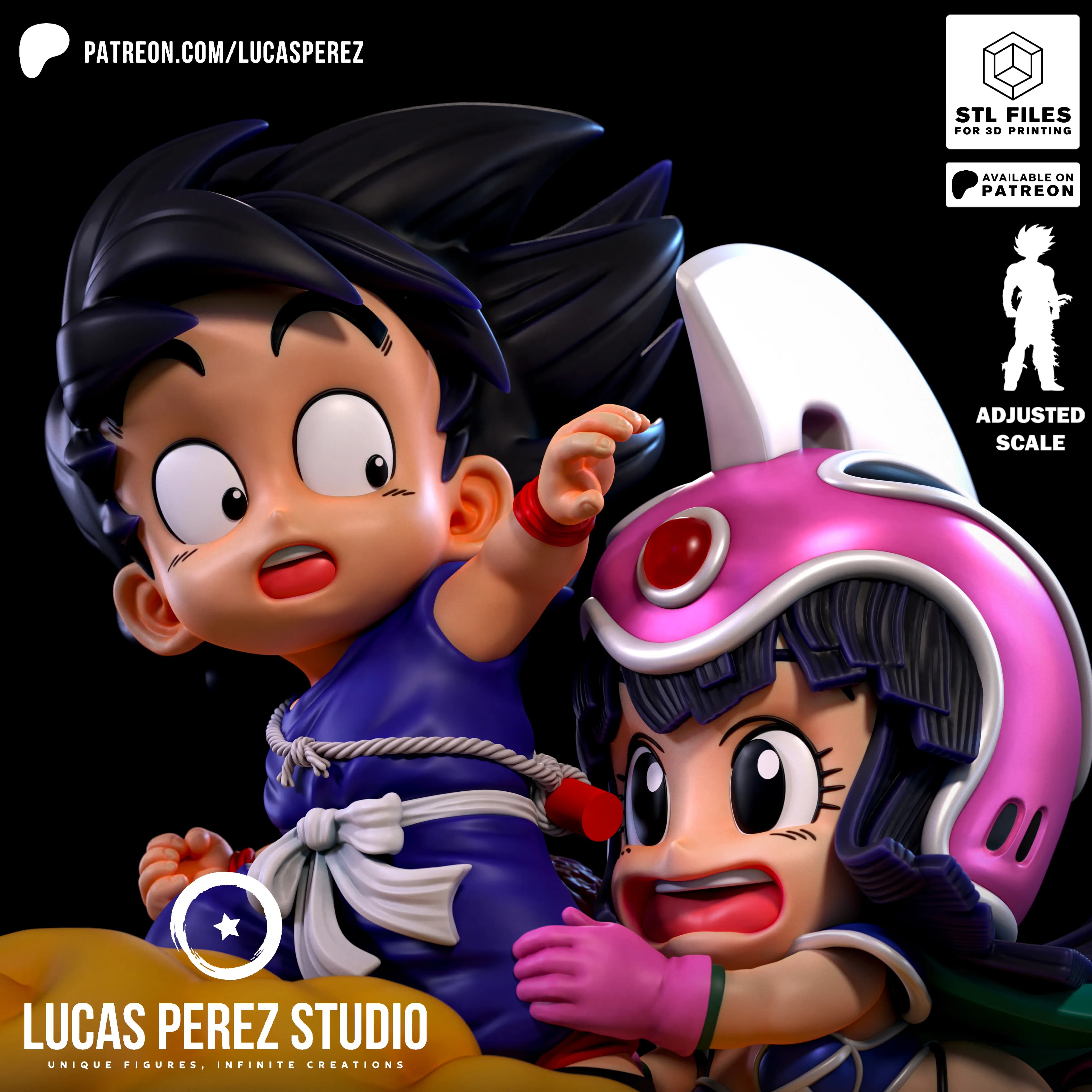 Goku y Chi-Chi - Dragon Ball - Imagen 7