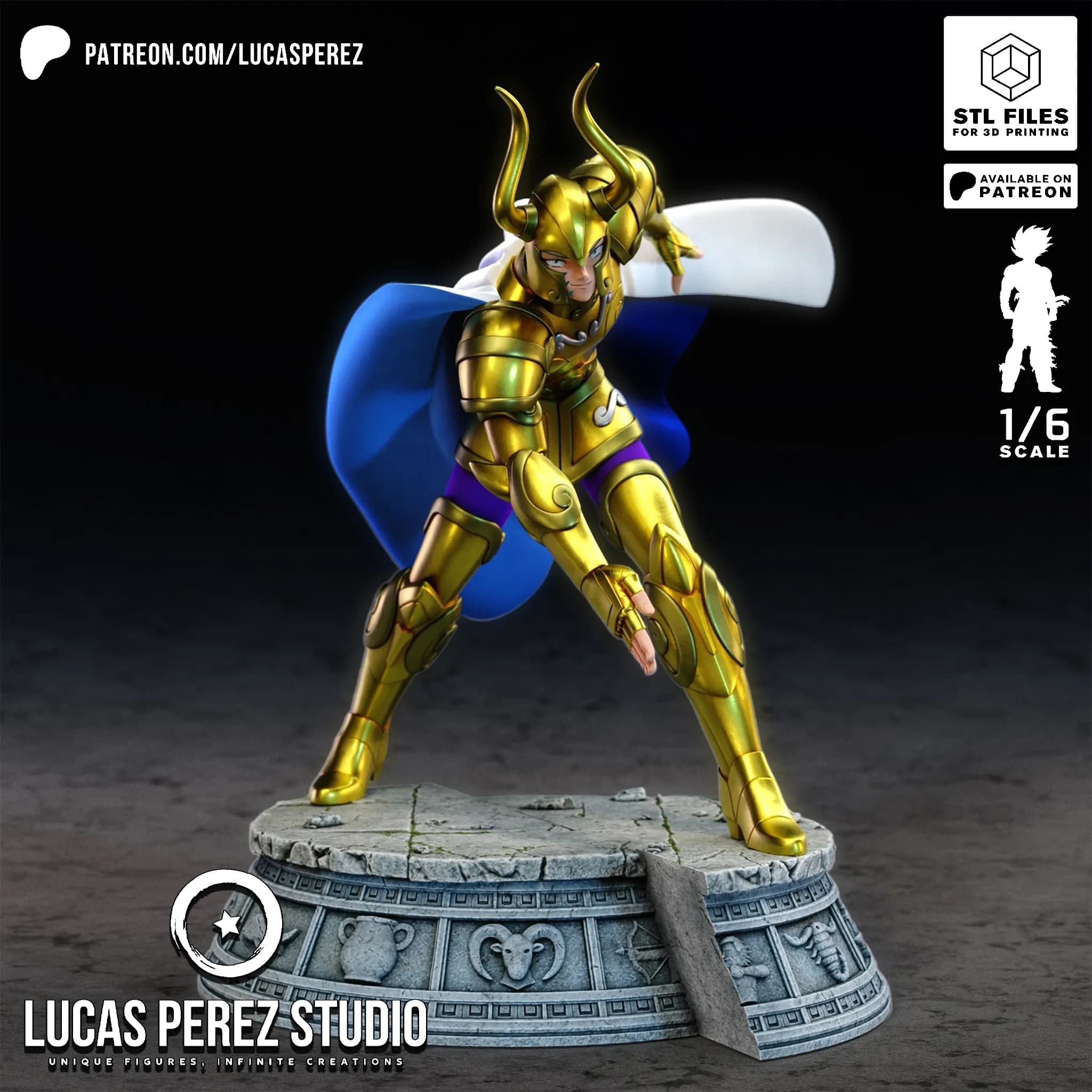 Shura de Capricornio - Caballeros del Zodiaco - Imagen 6