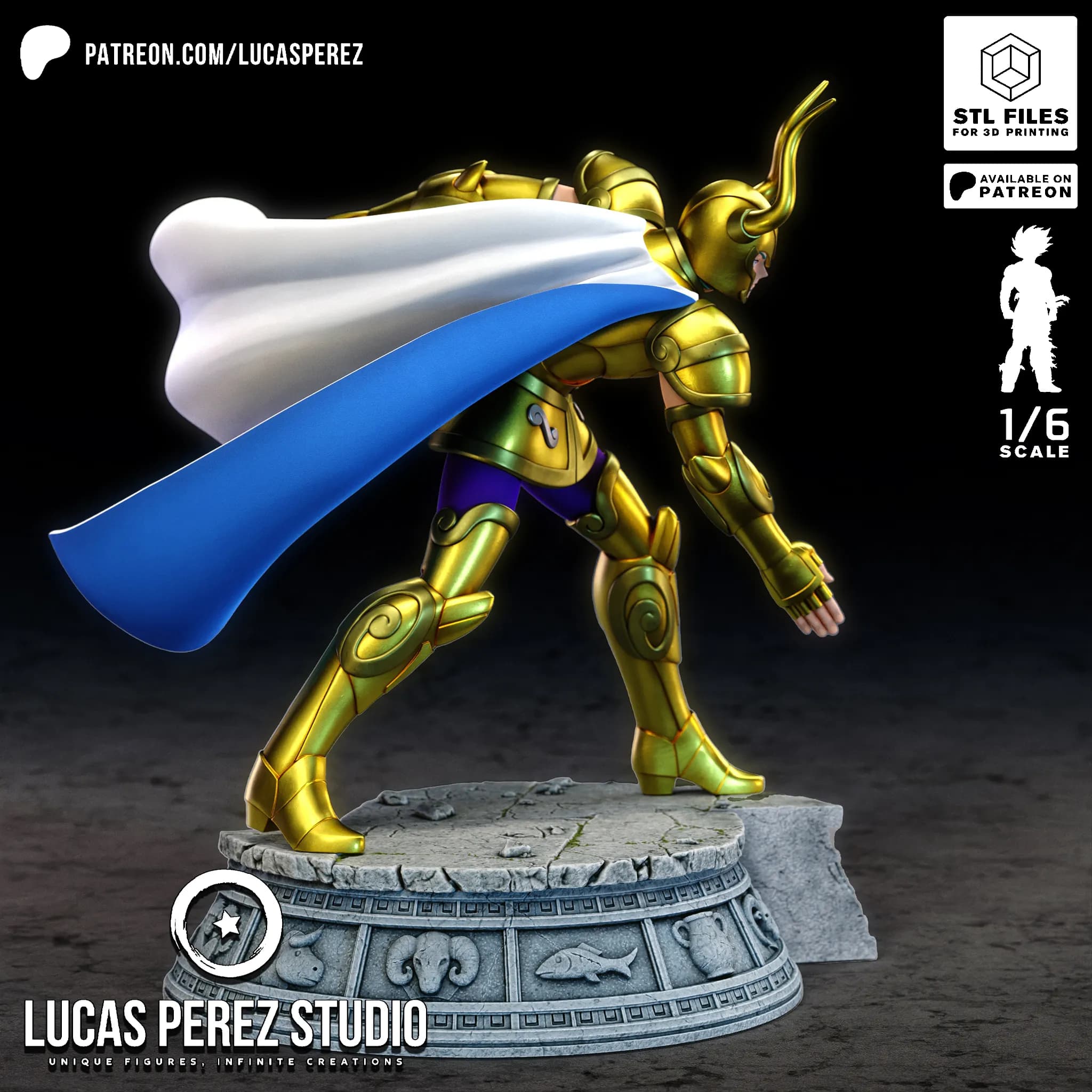 Shura de Capricornio - Caballeros del Zodiaco - Imagen 8