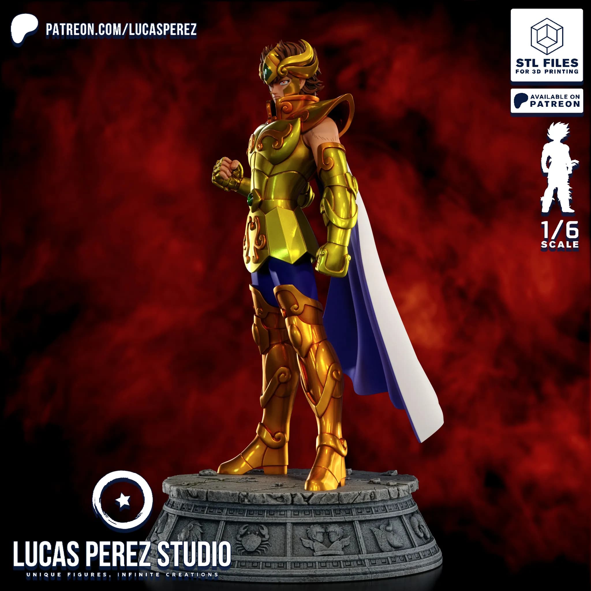 Aioria de Leo - Caballeros del Zodiaco - Imagen 12