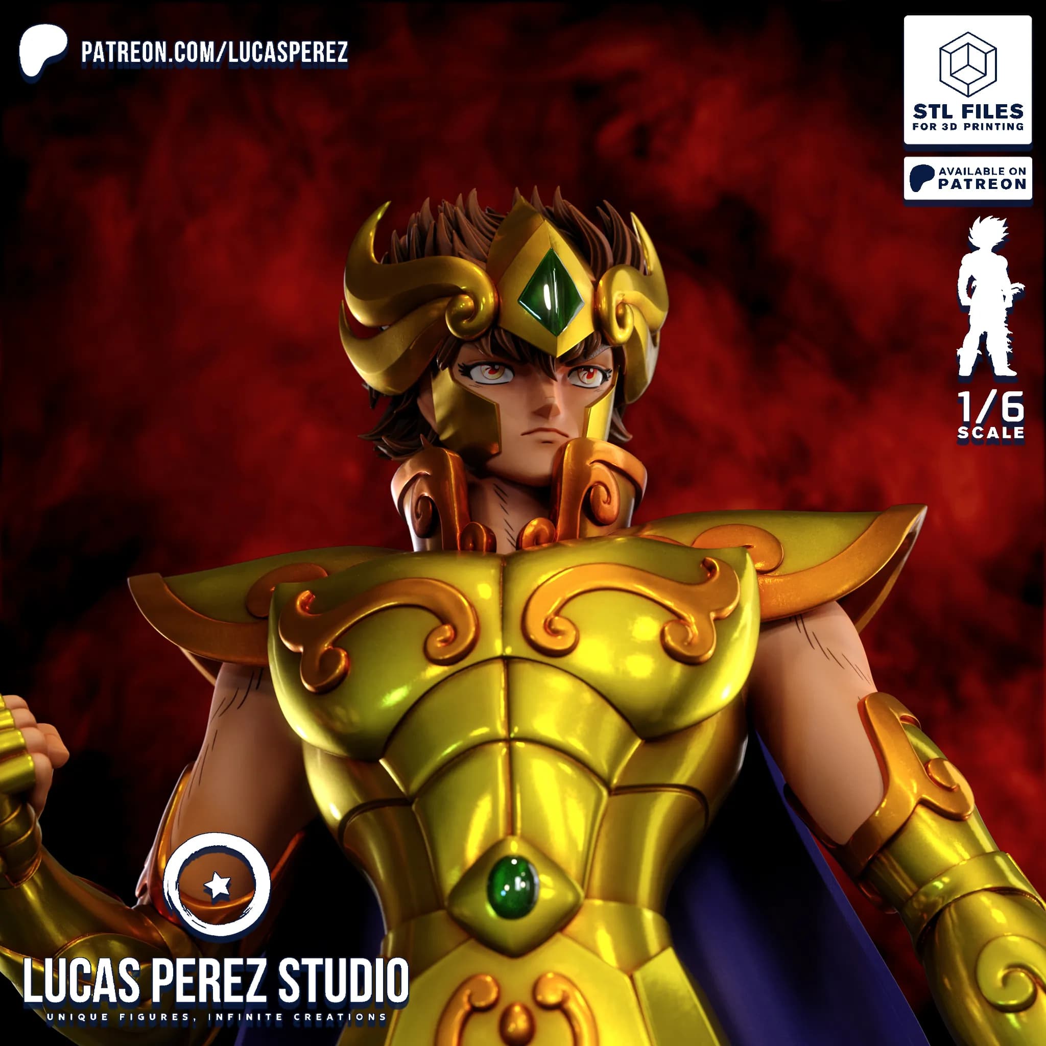Aioria de Leo - Caballeros del Zodiaco - Imagen 17