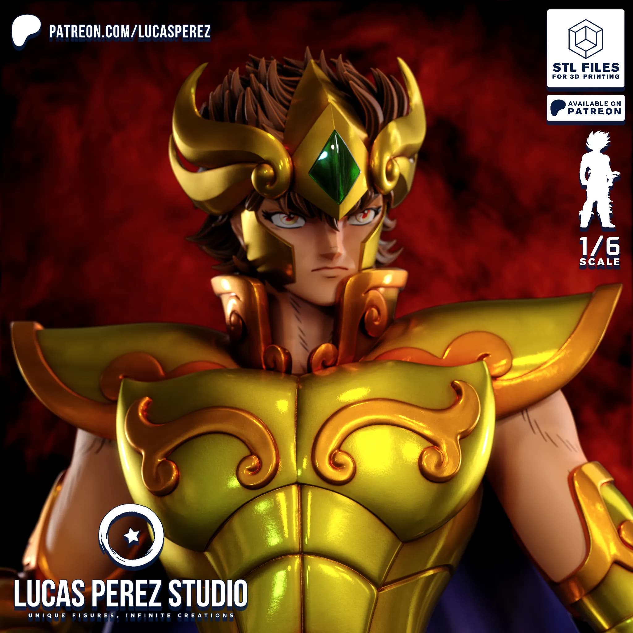 Aioria de Leo - Caballeros del Zodiaco - Imagen 19