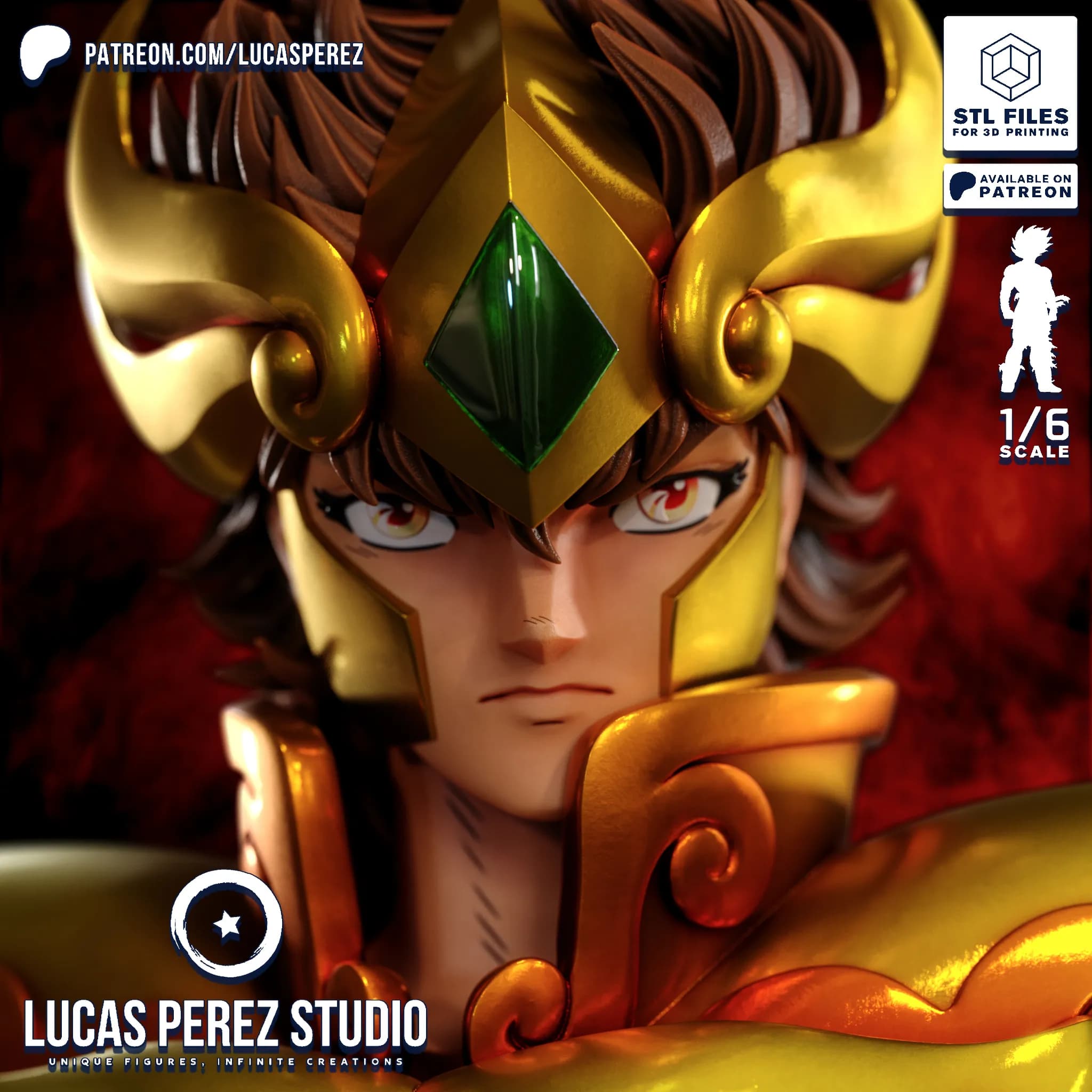 Aioria de Leo - Caballeros del Zodiaco - Imagen 23