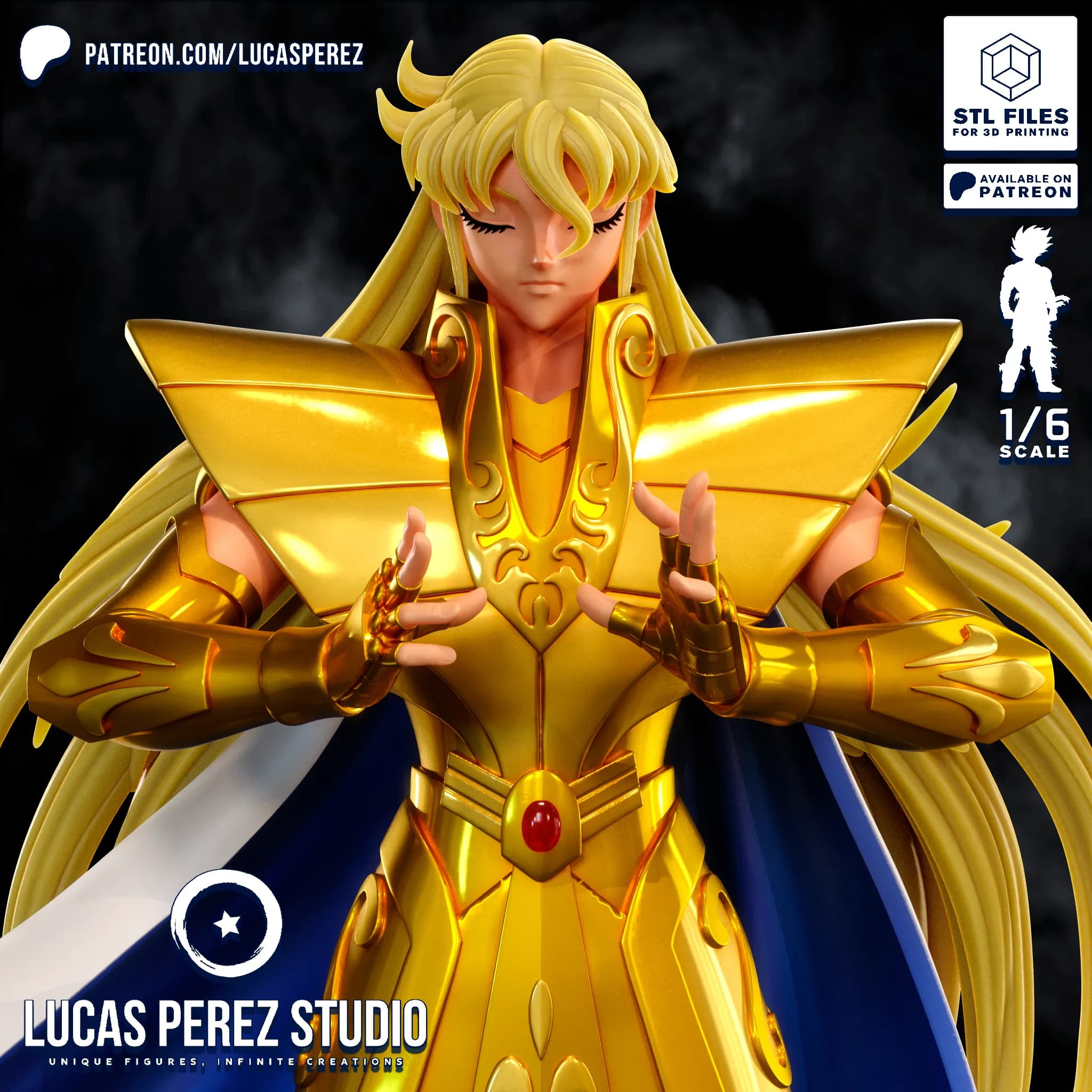 Shaka de Virgo - Caballeros del Zodiaco - Imagen 6