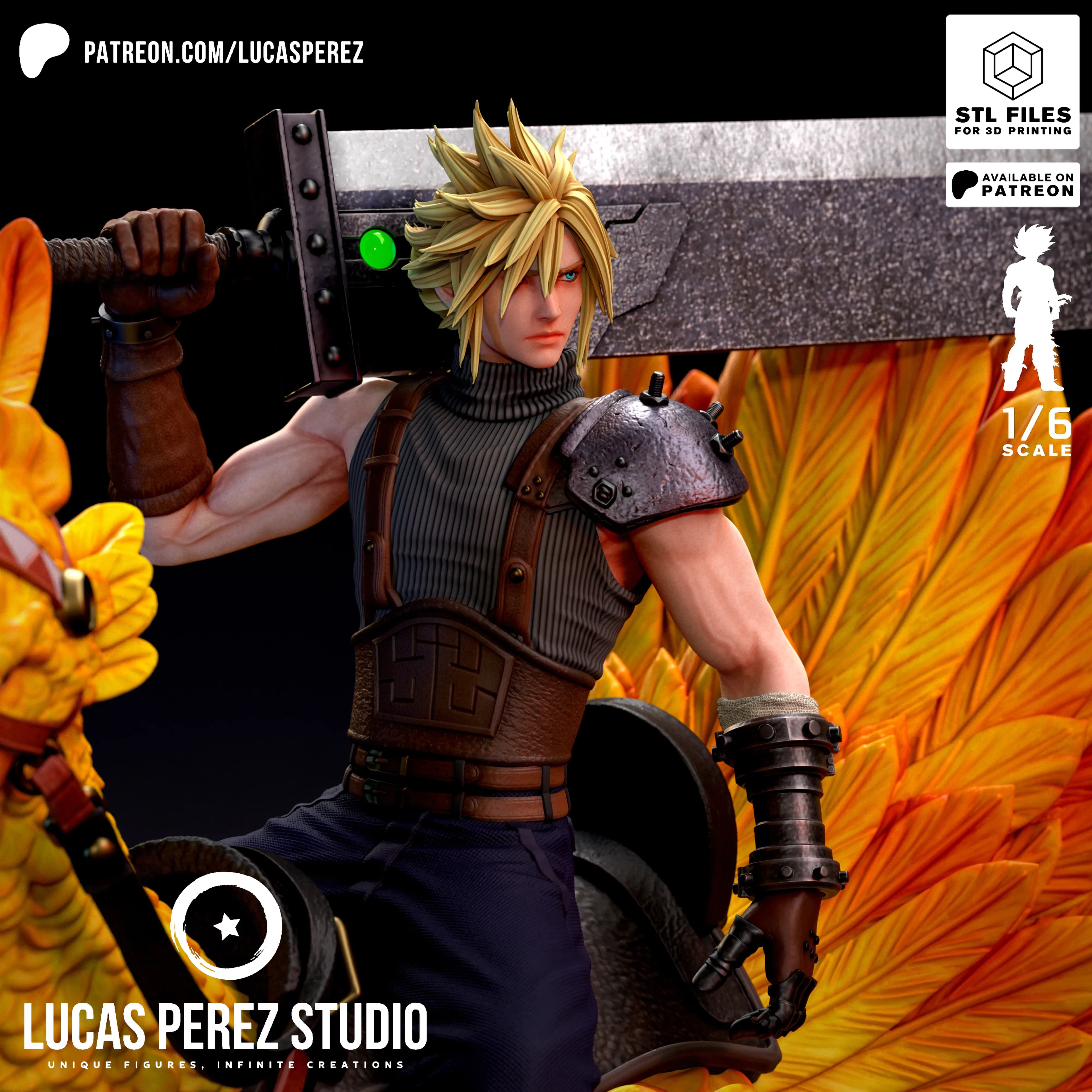 Cloud Strife - Final Fantasy VII - Imagen 7