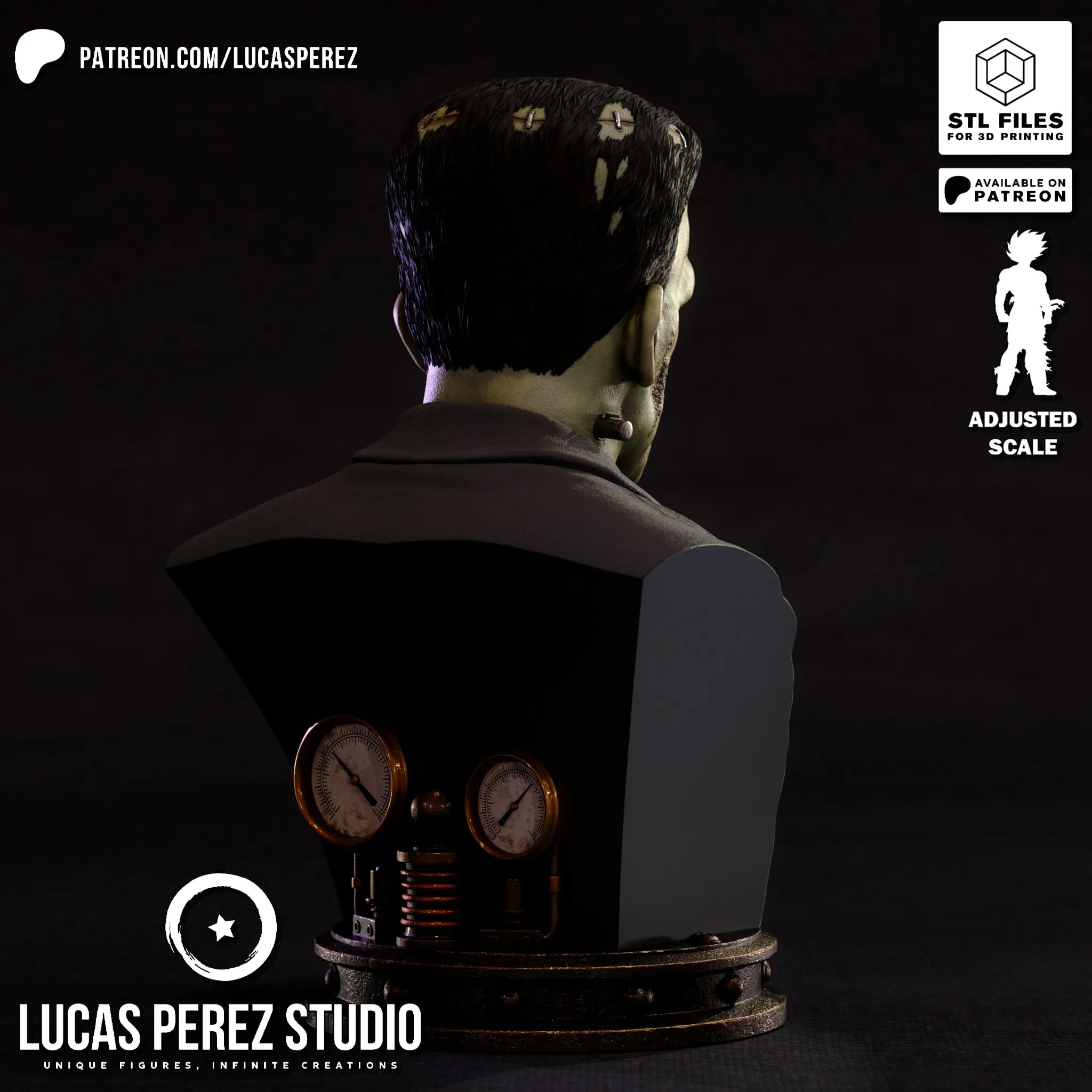 Busto de Frankenstein - Cine Clásico - Imagen 11