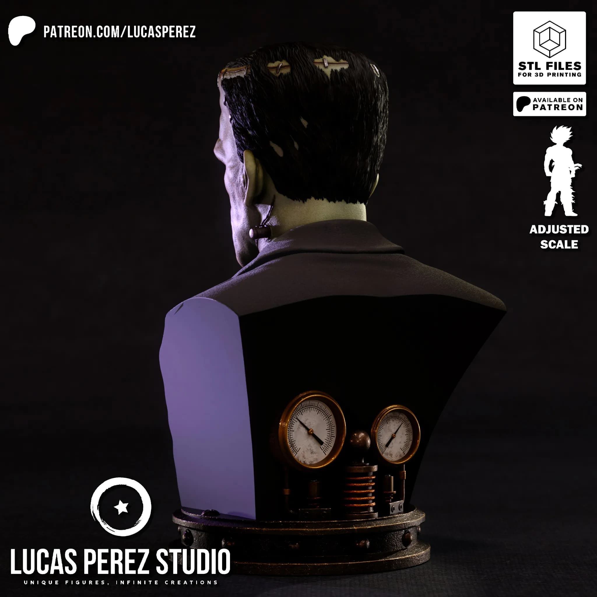 Busto de Frankenstein - Cine Clásico - Imagen 13