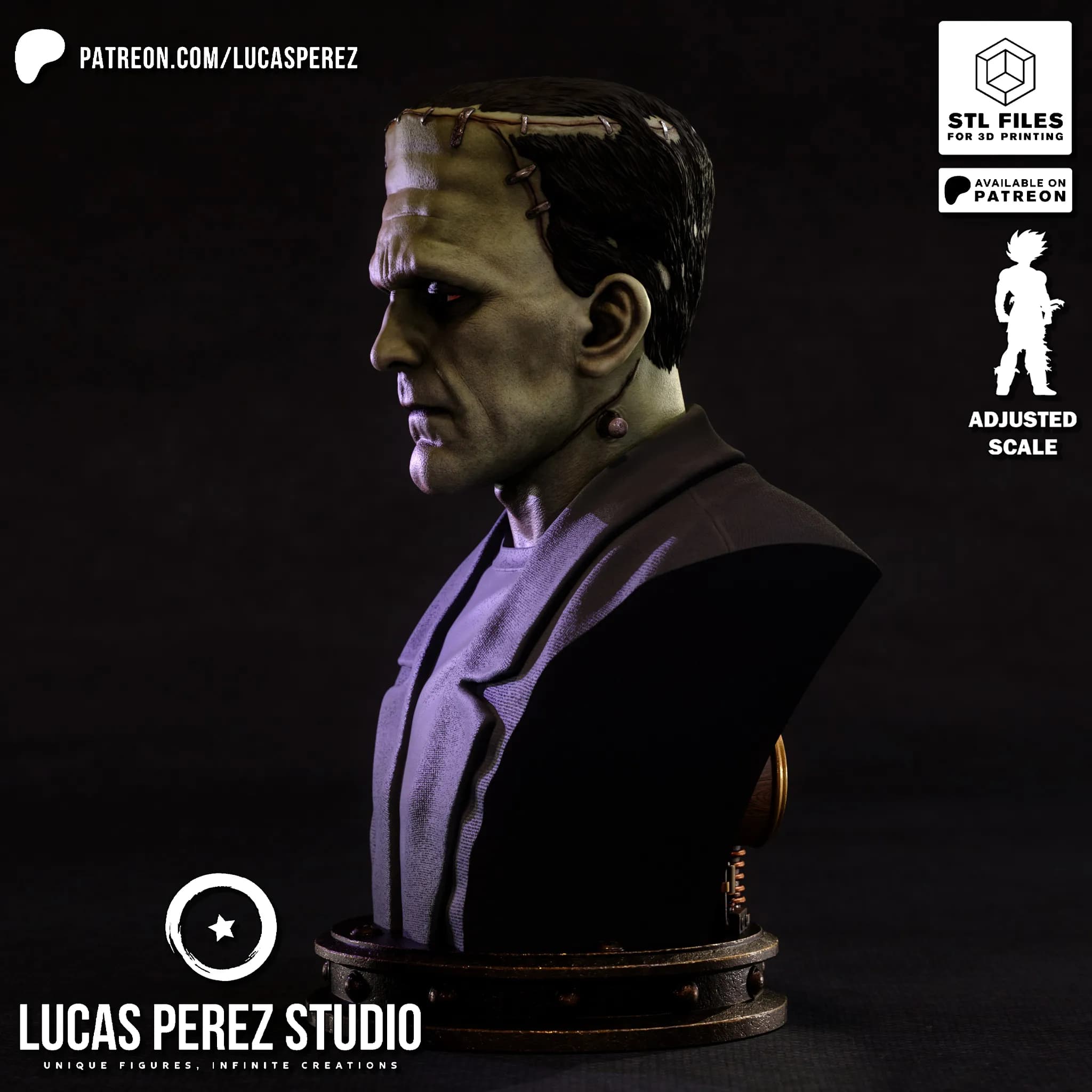 Busto de Frankenstein - Cine Clásico - Imagen 15