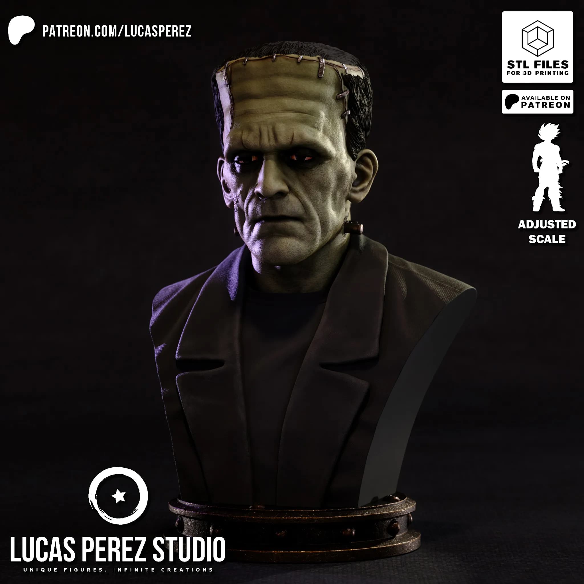 Busto de Frankenstein - Cine Clásico - Imagen 17