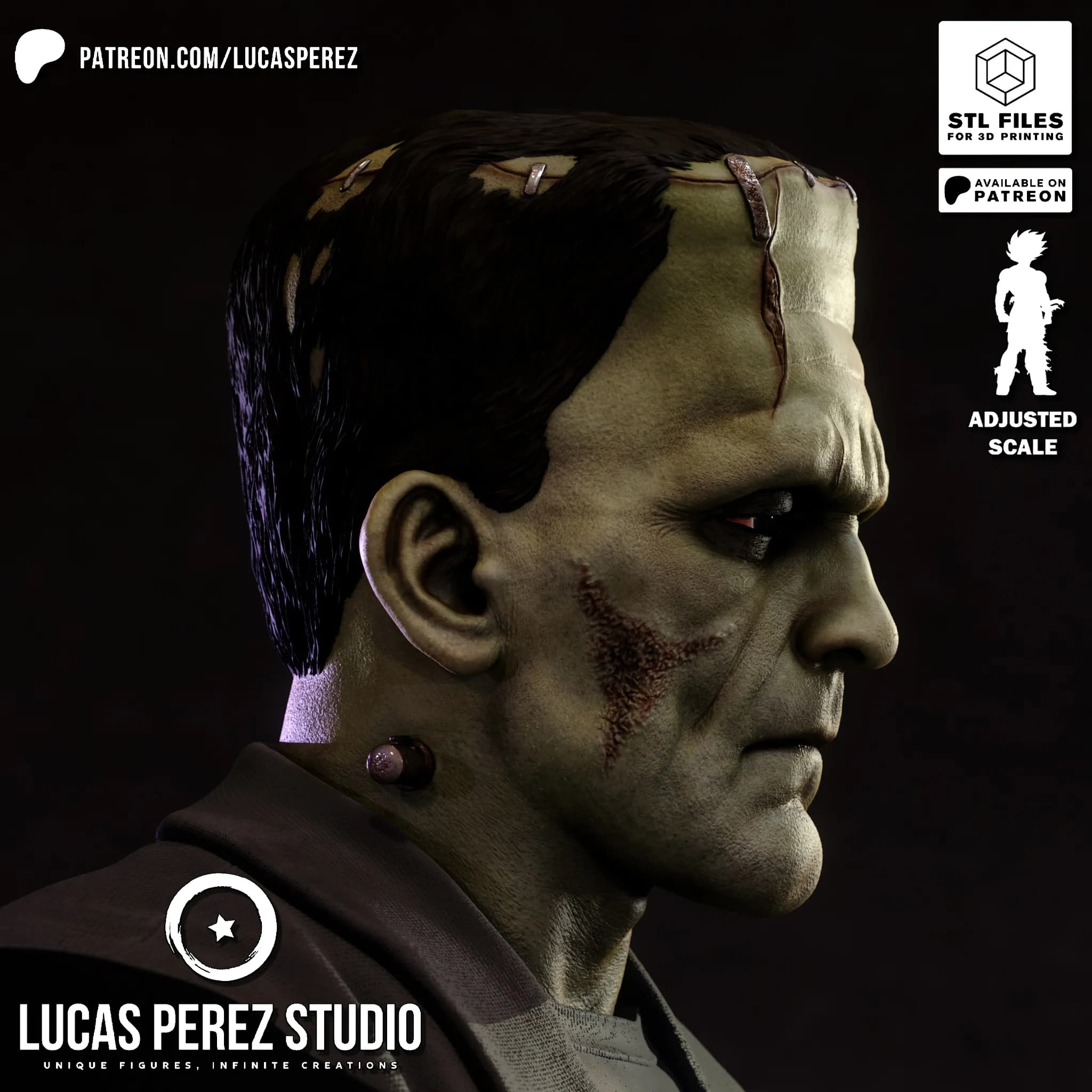 Busto de Frankenstein - Cine Clásico - Imagen 21