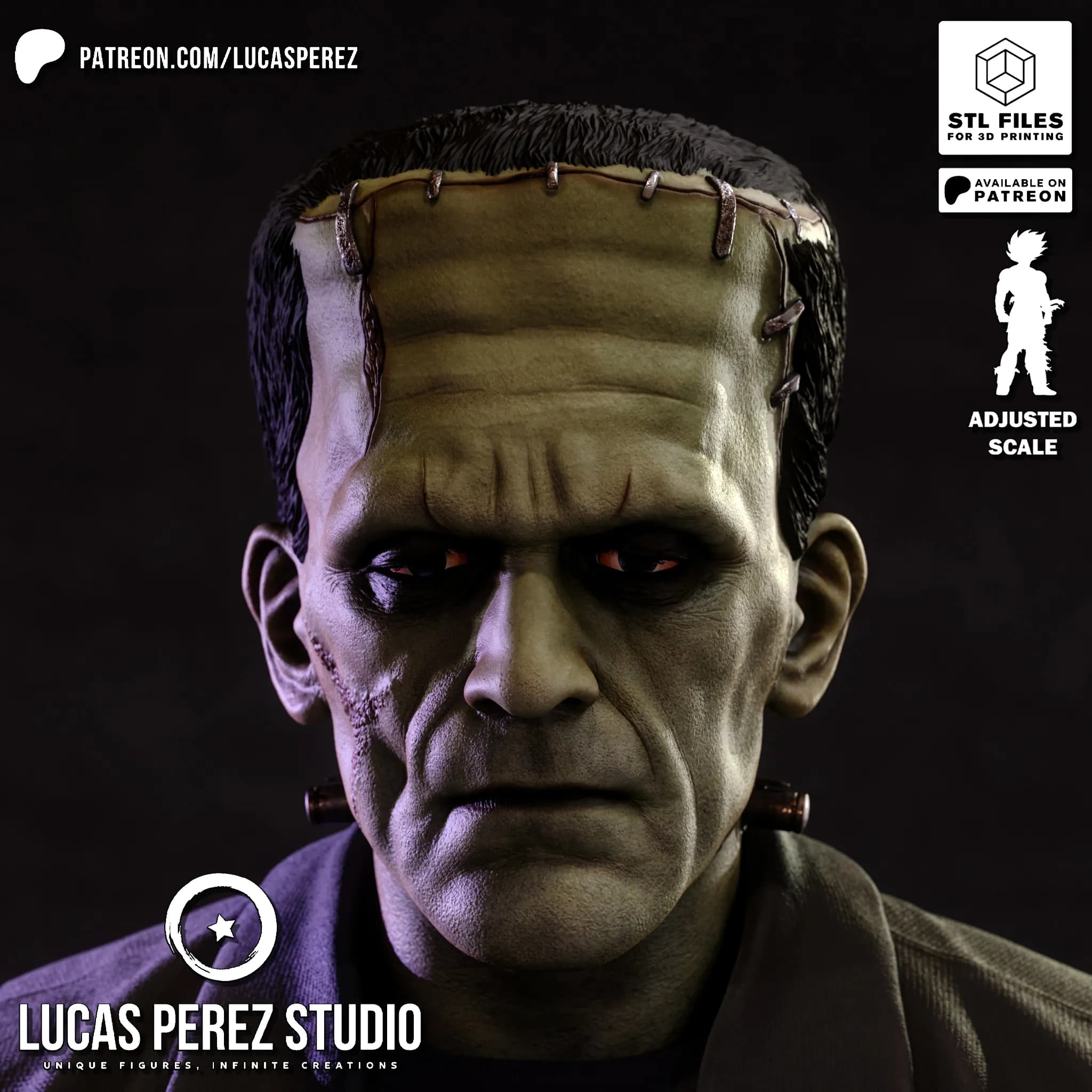 Busto de Frankenstein - Cine Clásico - Imagen 27