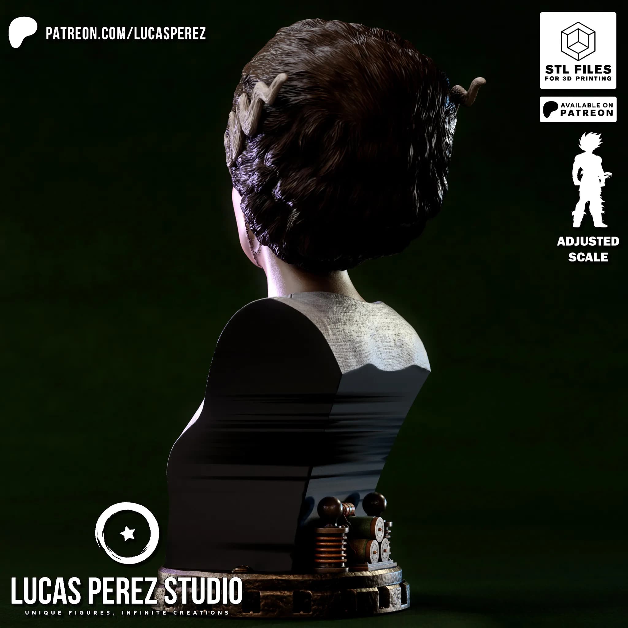 Busto de La Novia de Frankenstein - Cine Clásico - Imagen 25