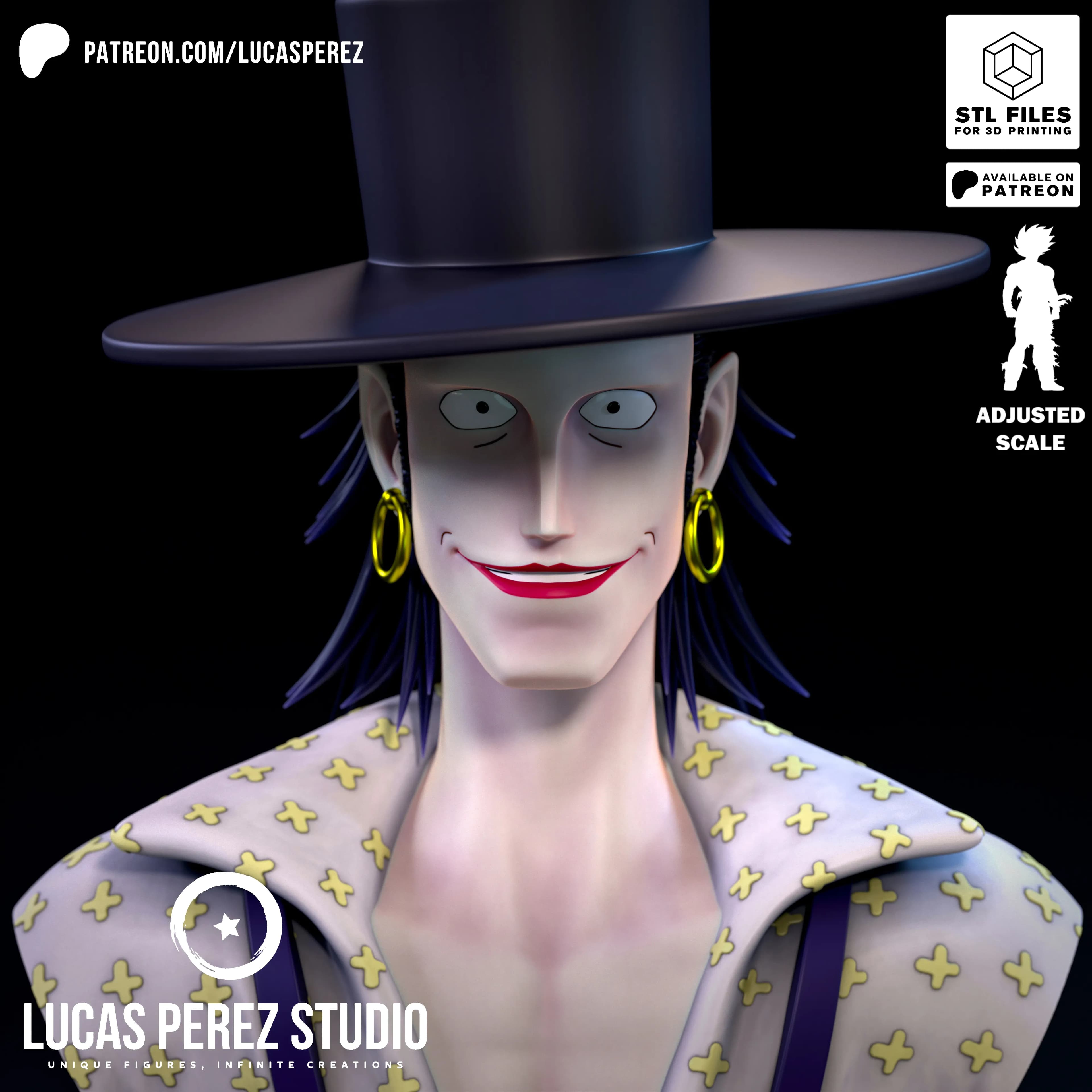 Busto de Laffitte - One Piece - Imagen 1