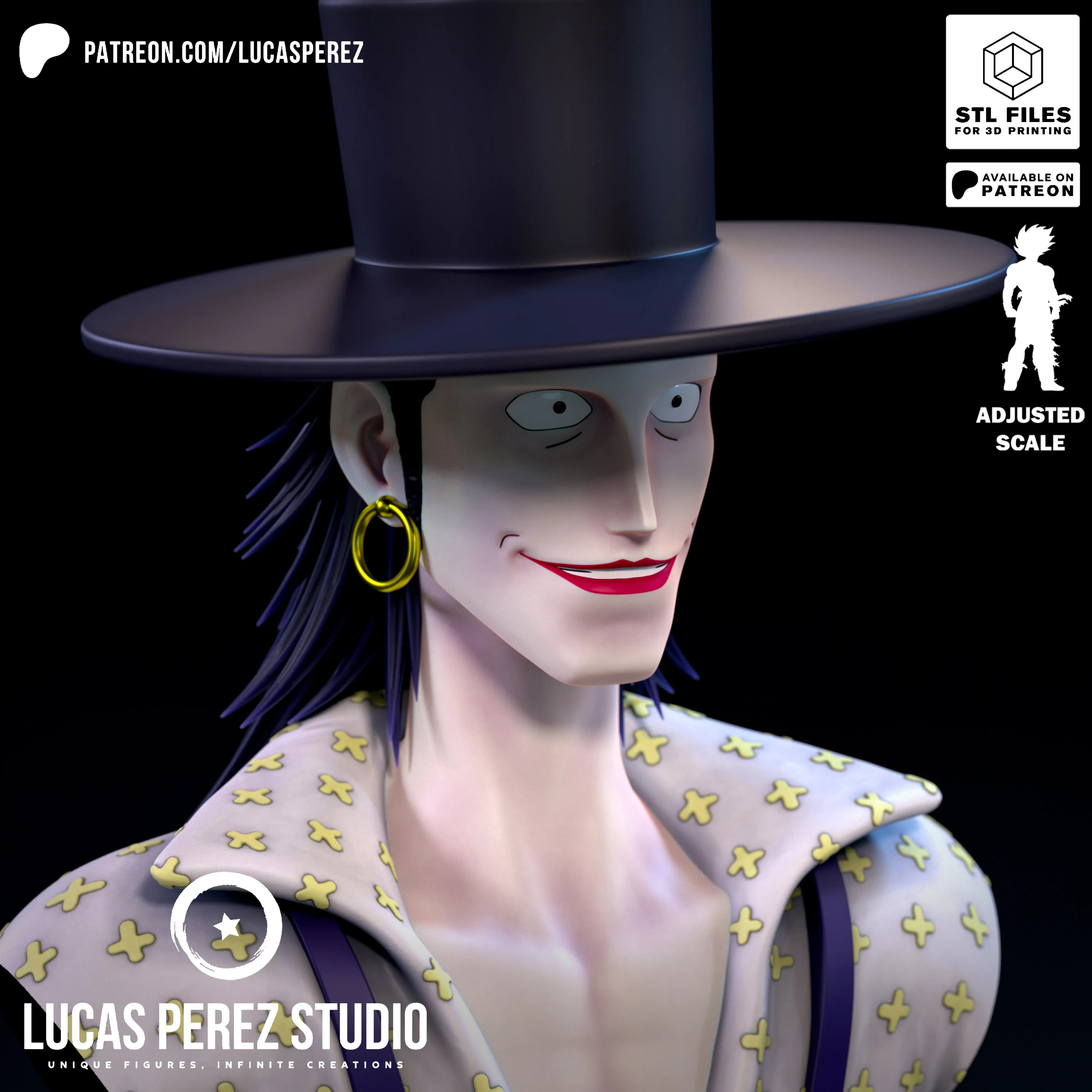 Busto de Laffitte - One Piece - Imagen 2