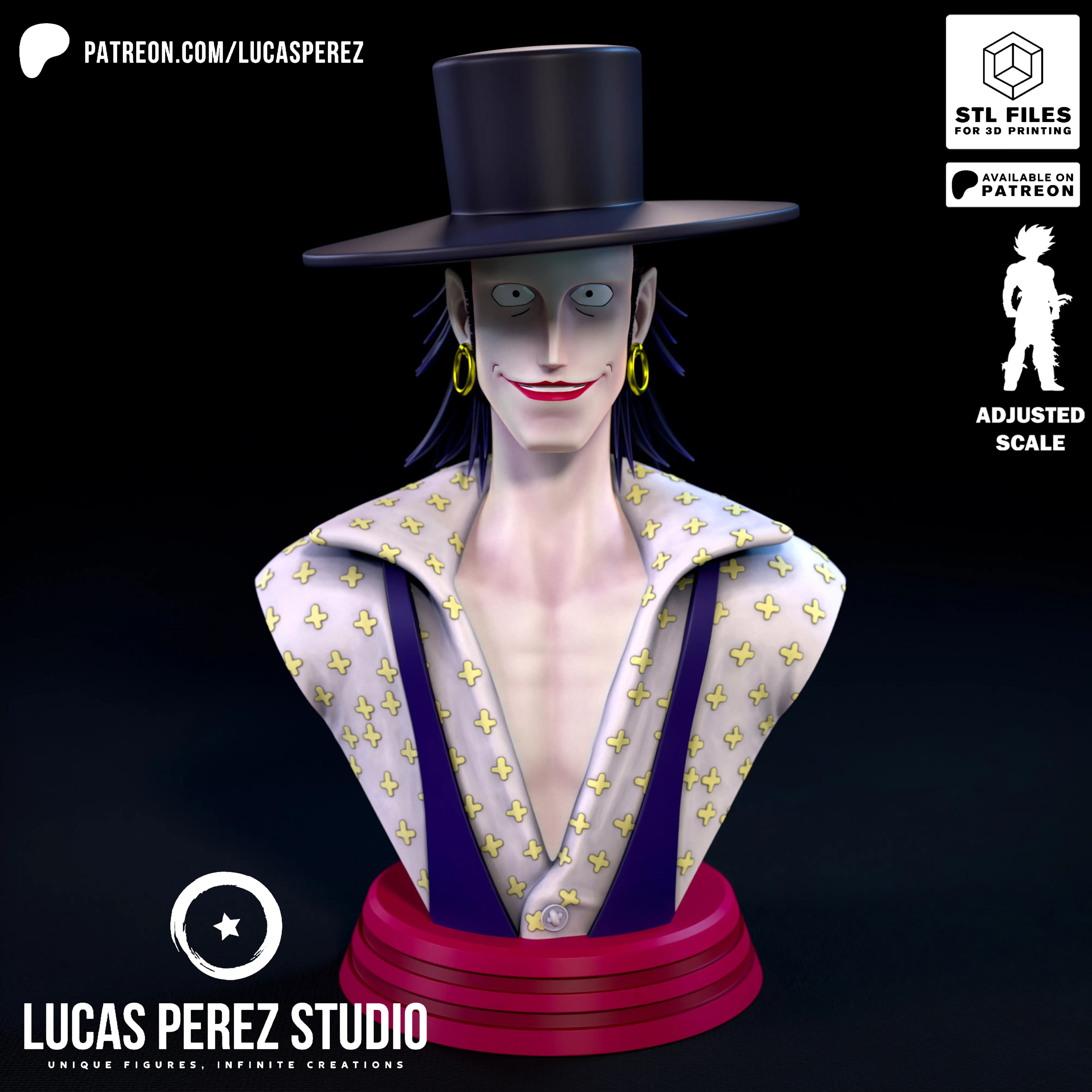 Busto de Laffitte - One Piece - Imagen 6