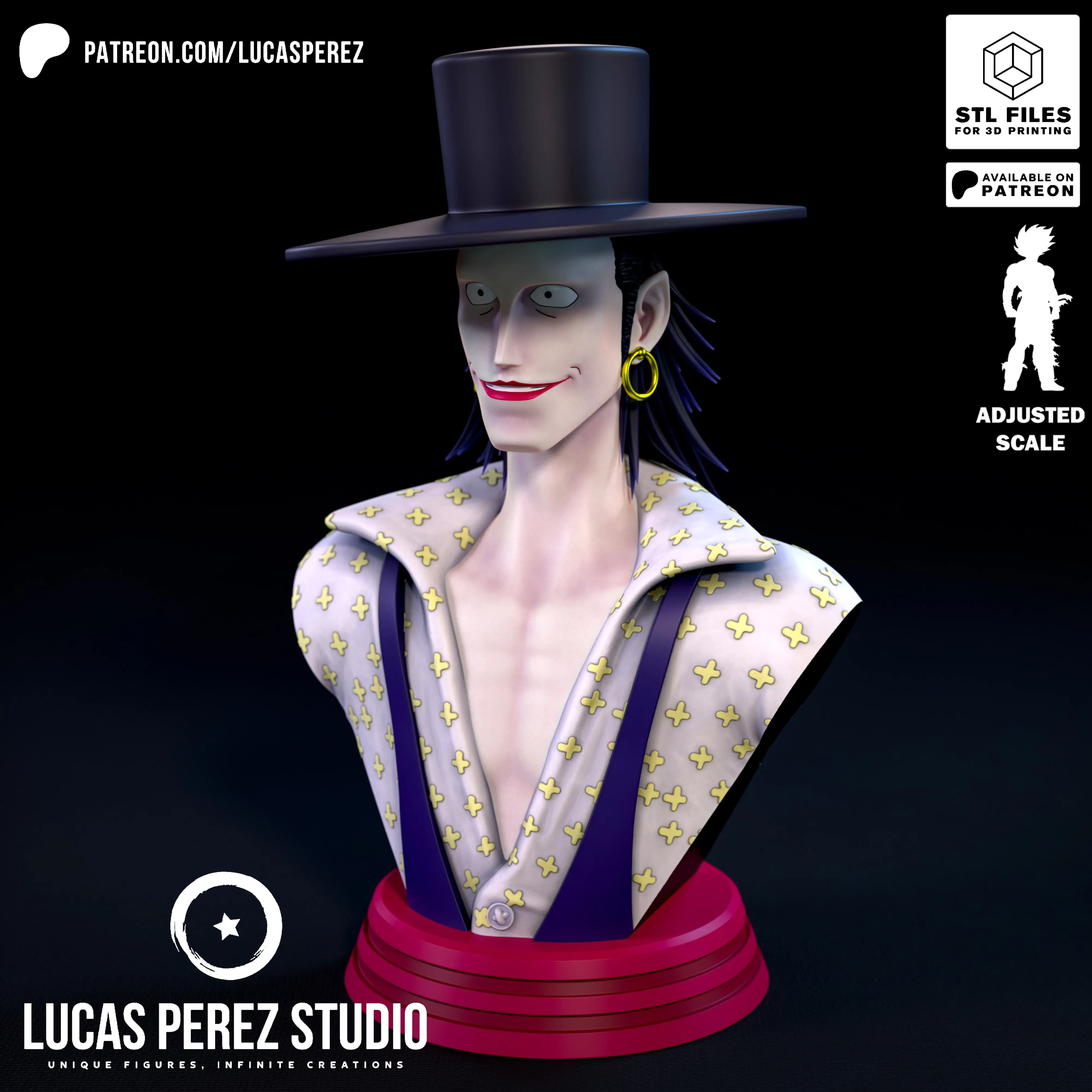 Busto de Laffitte - One Piece - Imagen 9