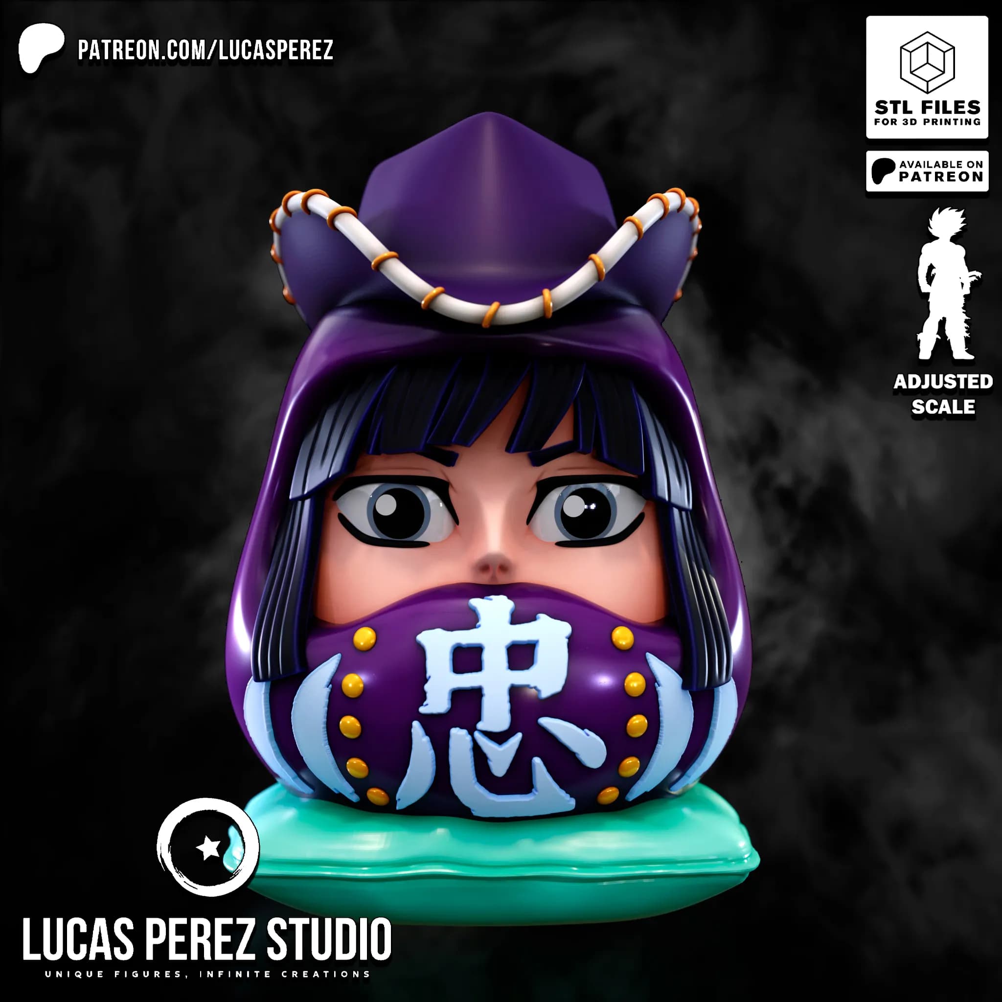 Daruma Nico Robin - One Piece - Imagen 2