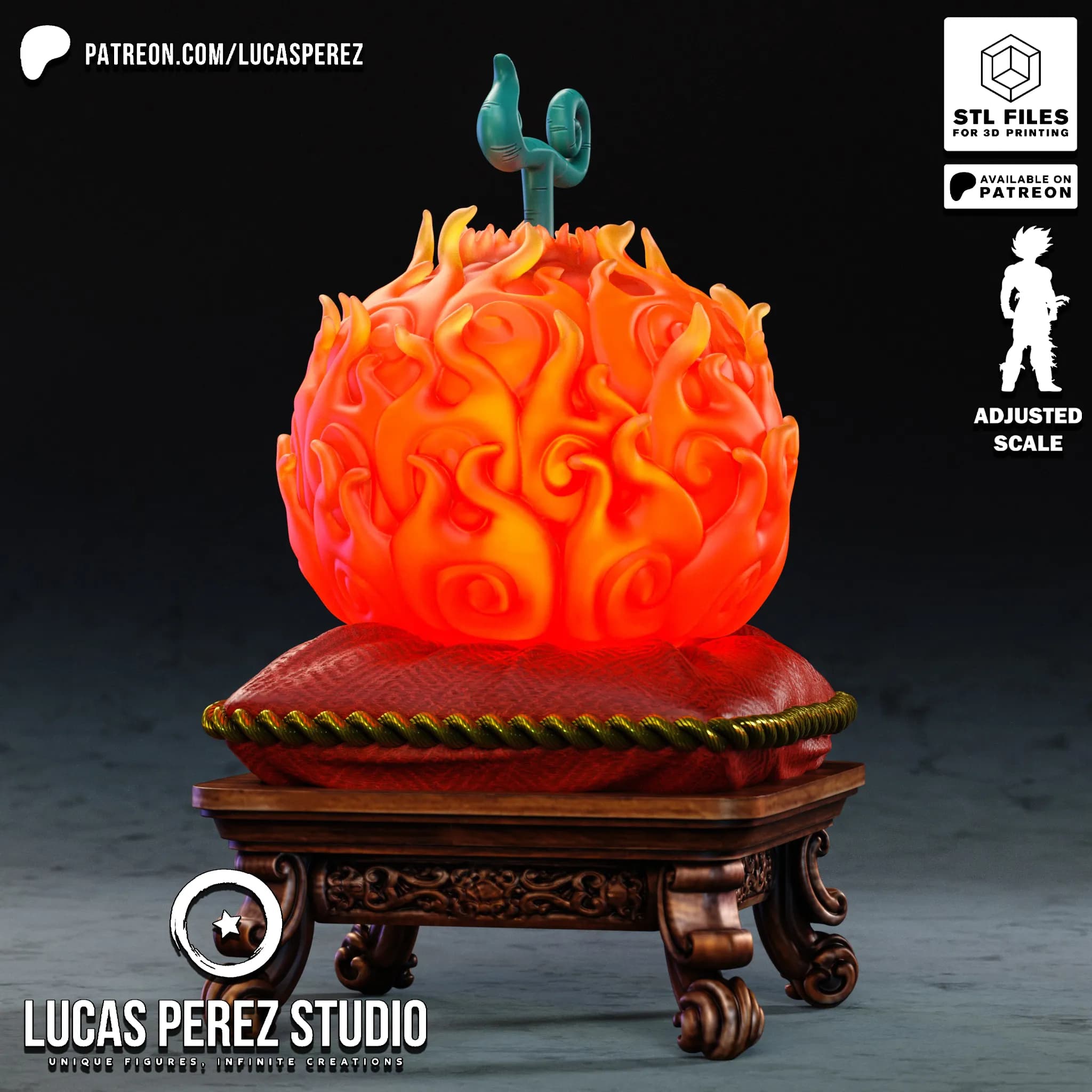 Fruta Mera Mera - One Piece - Imagen 6