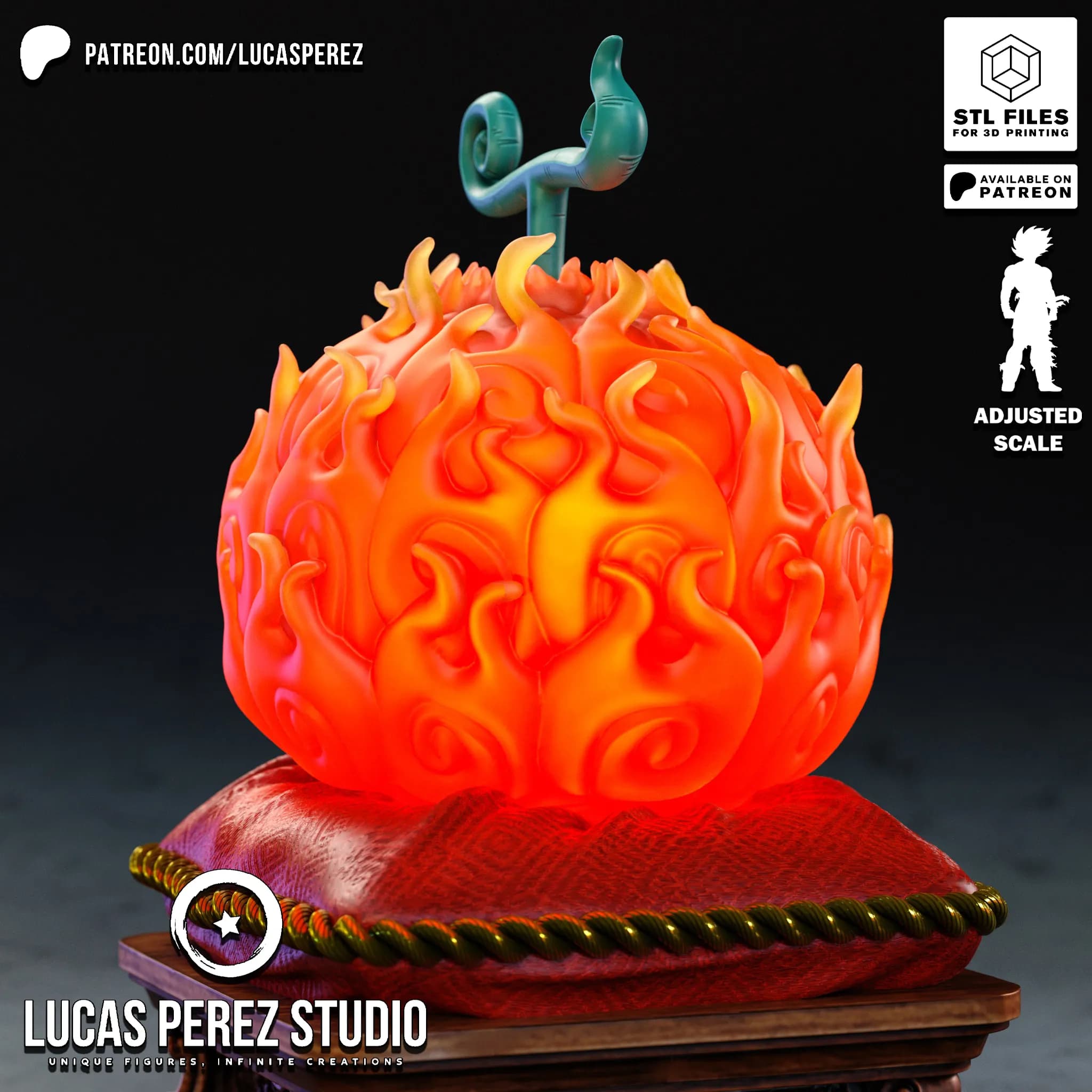 Fruta Mera Mera - One Piece - Imagen 7