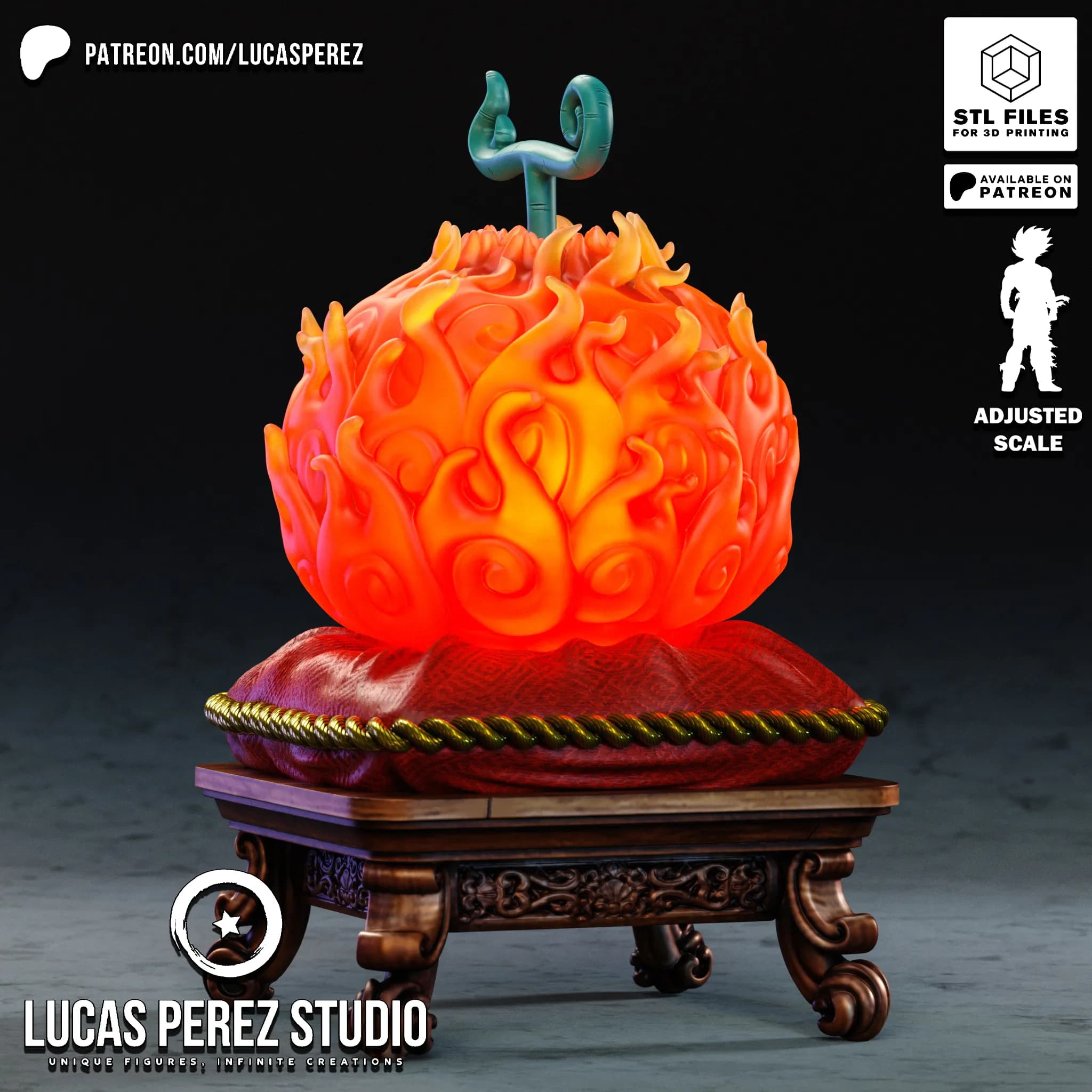 Fruta Mera Mera - One Piece - Imagen 14