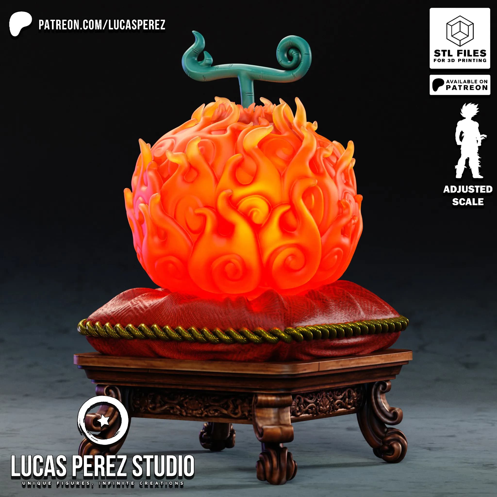 Fruta Mera Mera - One Piece - Imagen 15