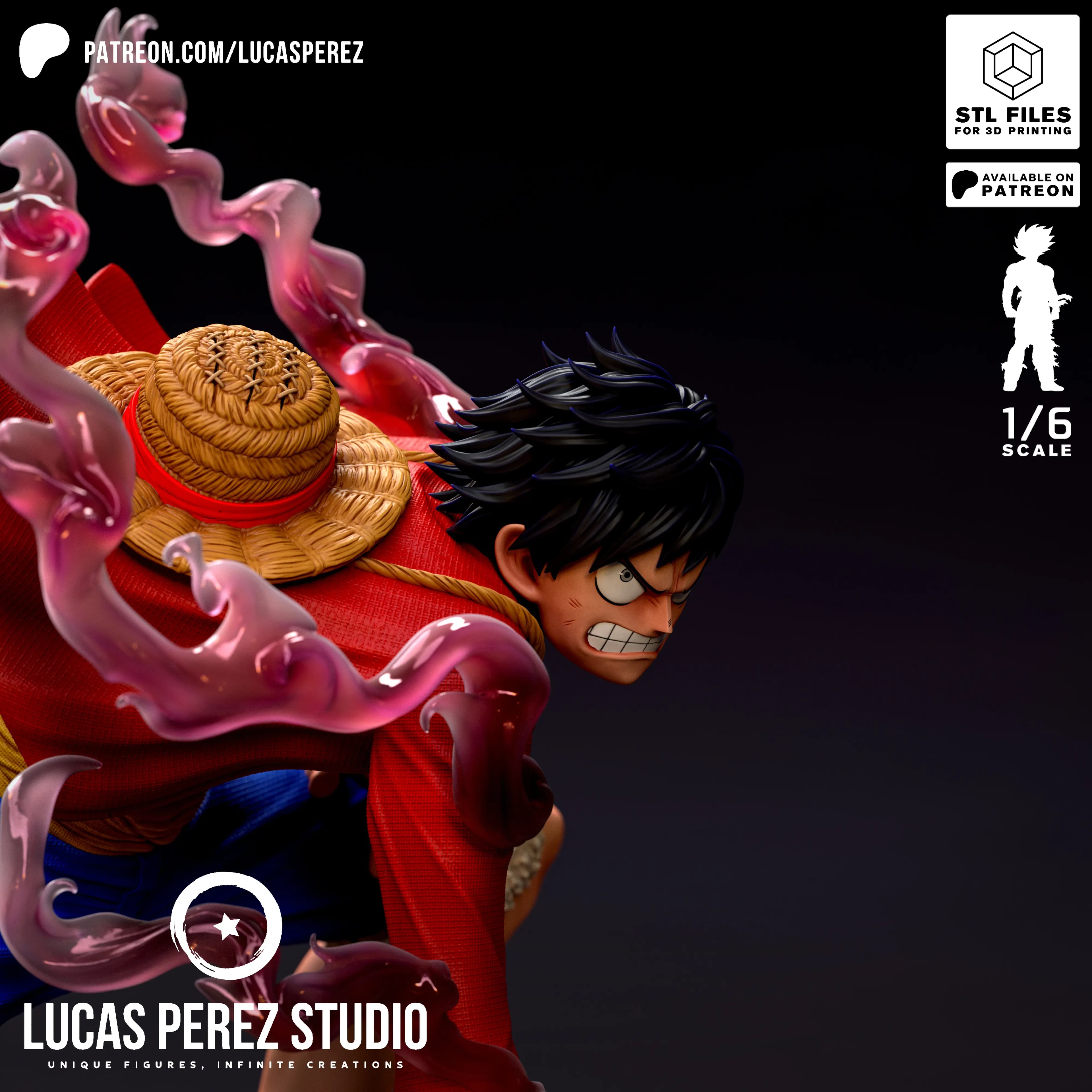 Luffy Gear 2 - One Piece - Imagen 4