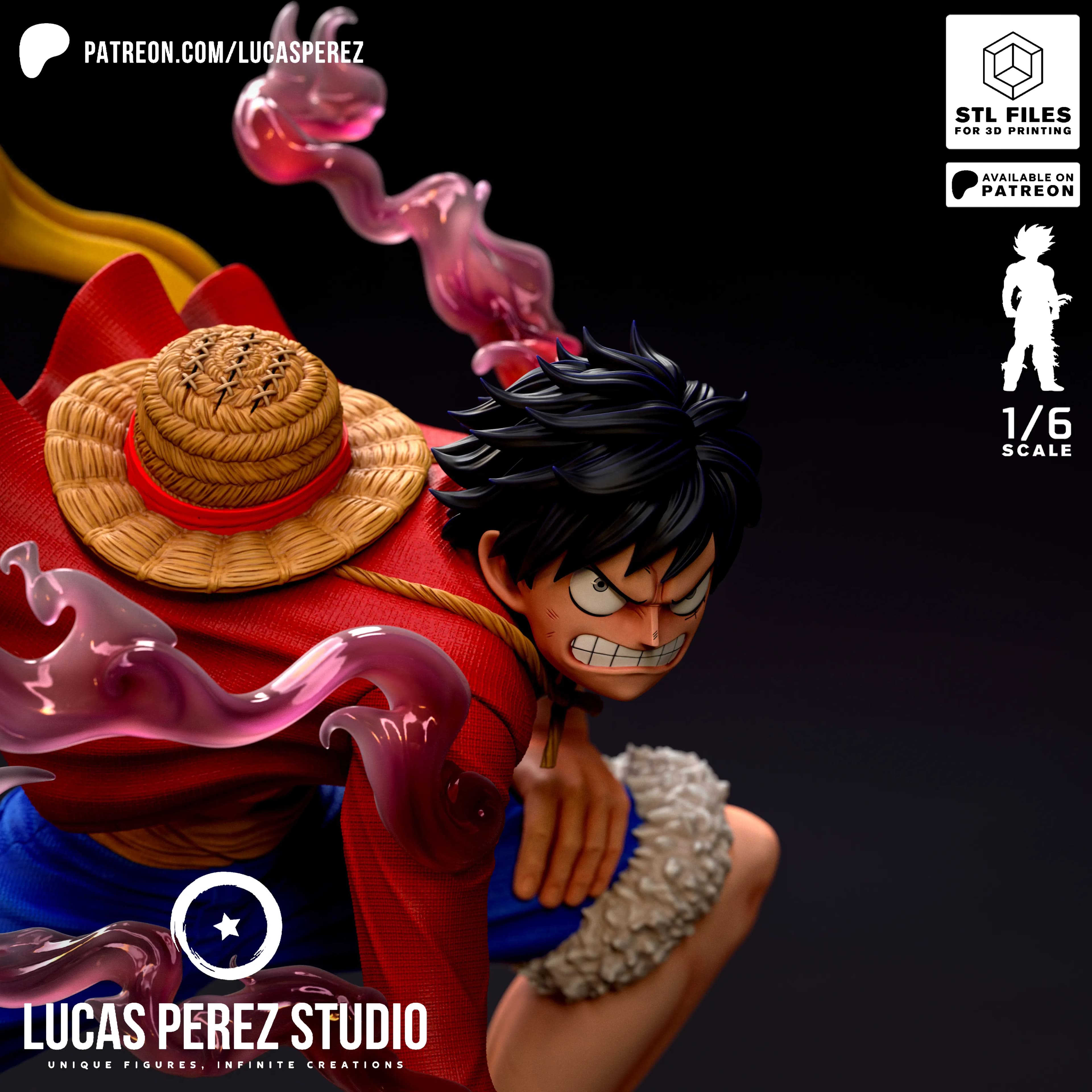 Luffy Gear 2 - One Piece - Imagen 3