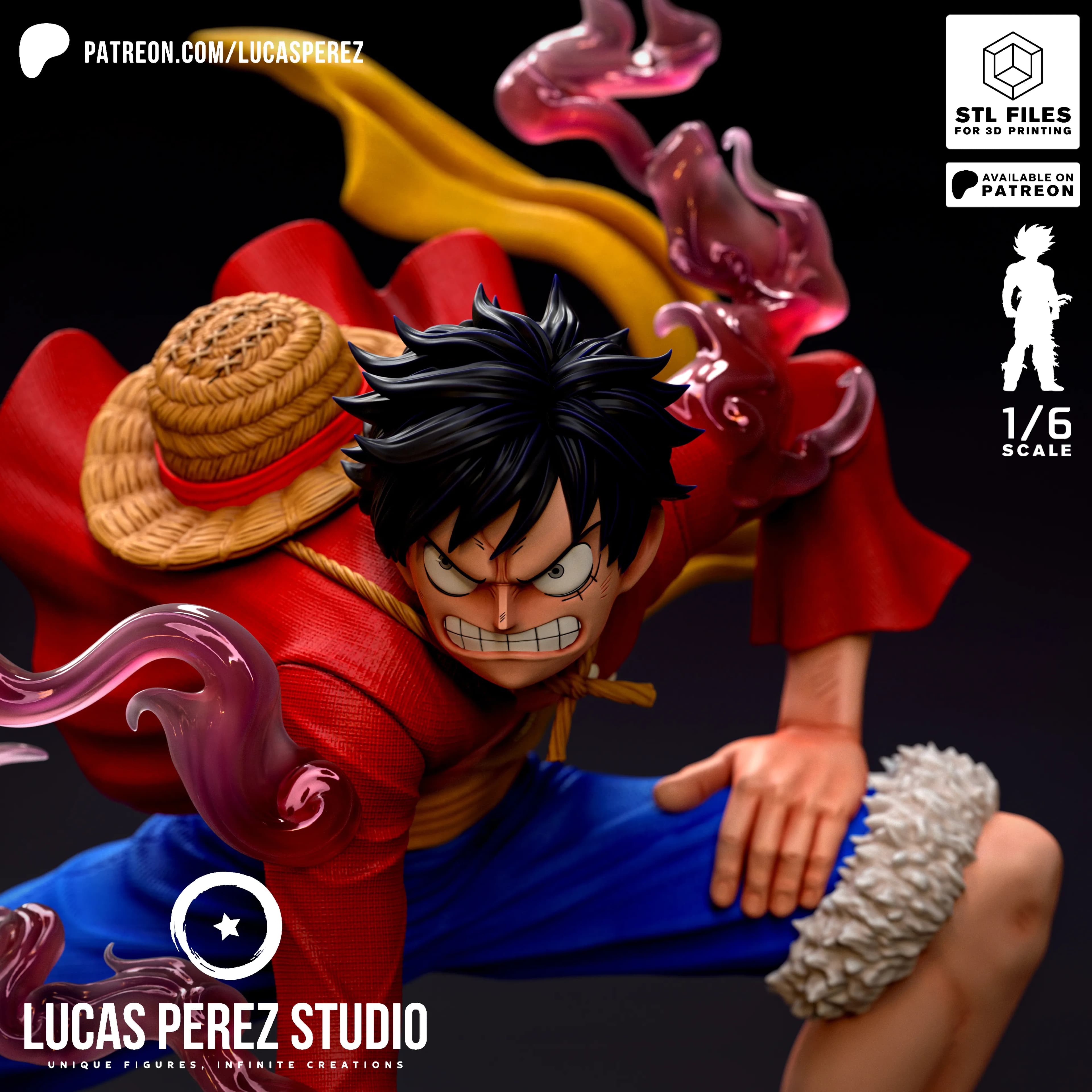 Luffy Gear 2 - One Piece - Imagen 8
