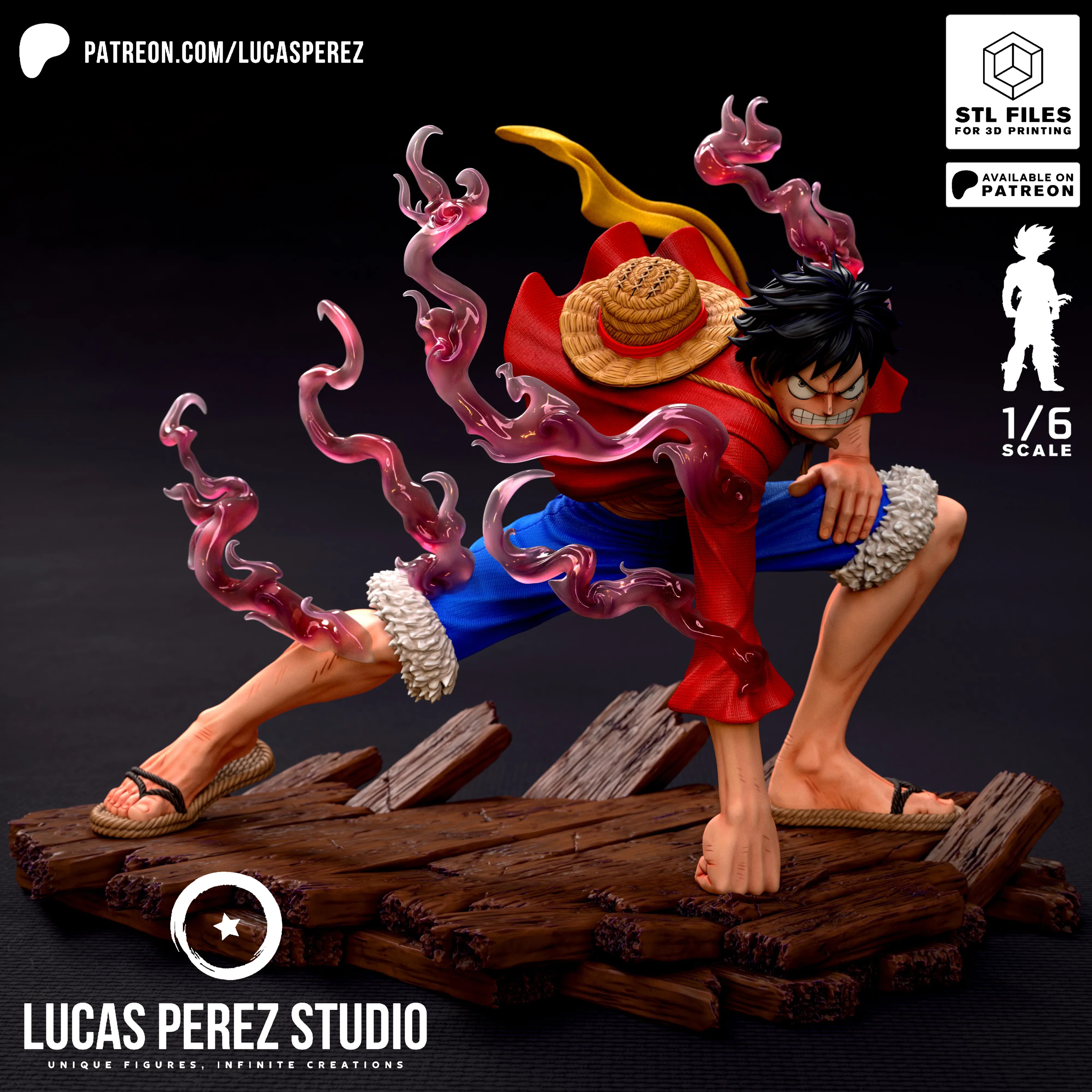 Luffy Gear 2 - One Piece - Imagen 17