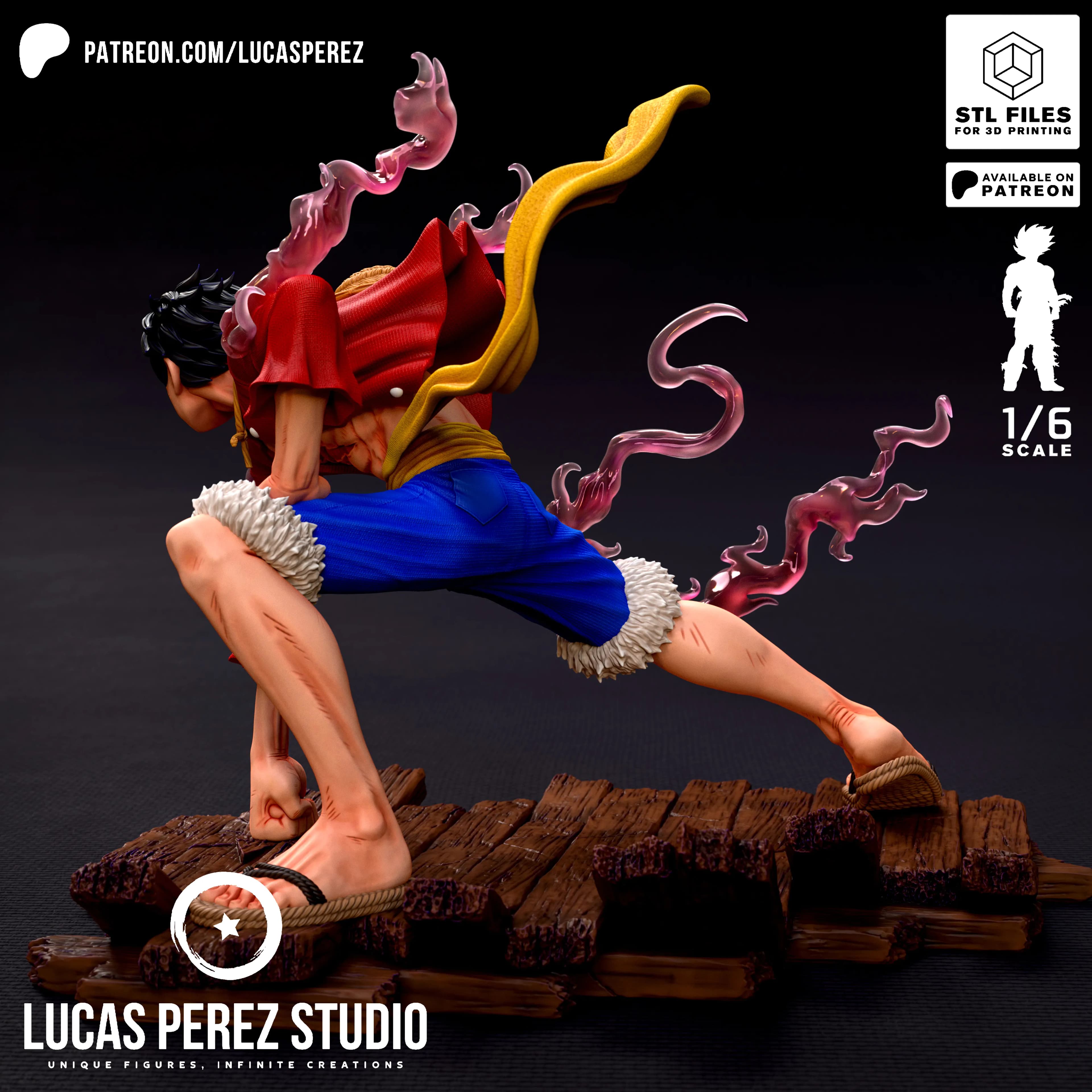 Luffy Gear 2 - One Piece - Imagen 24