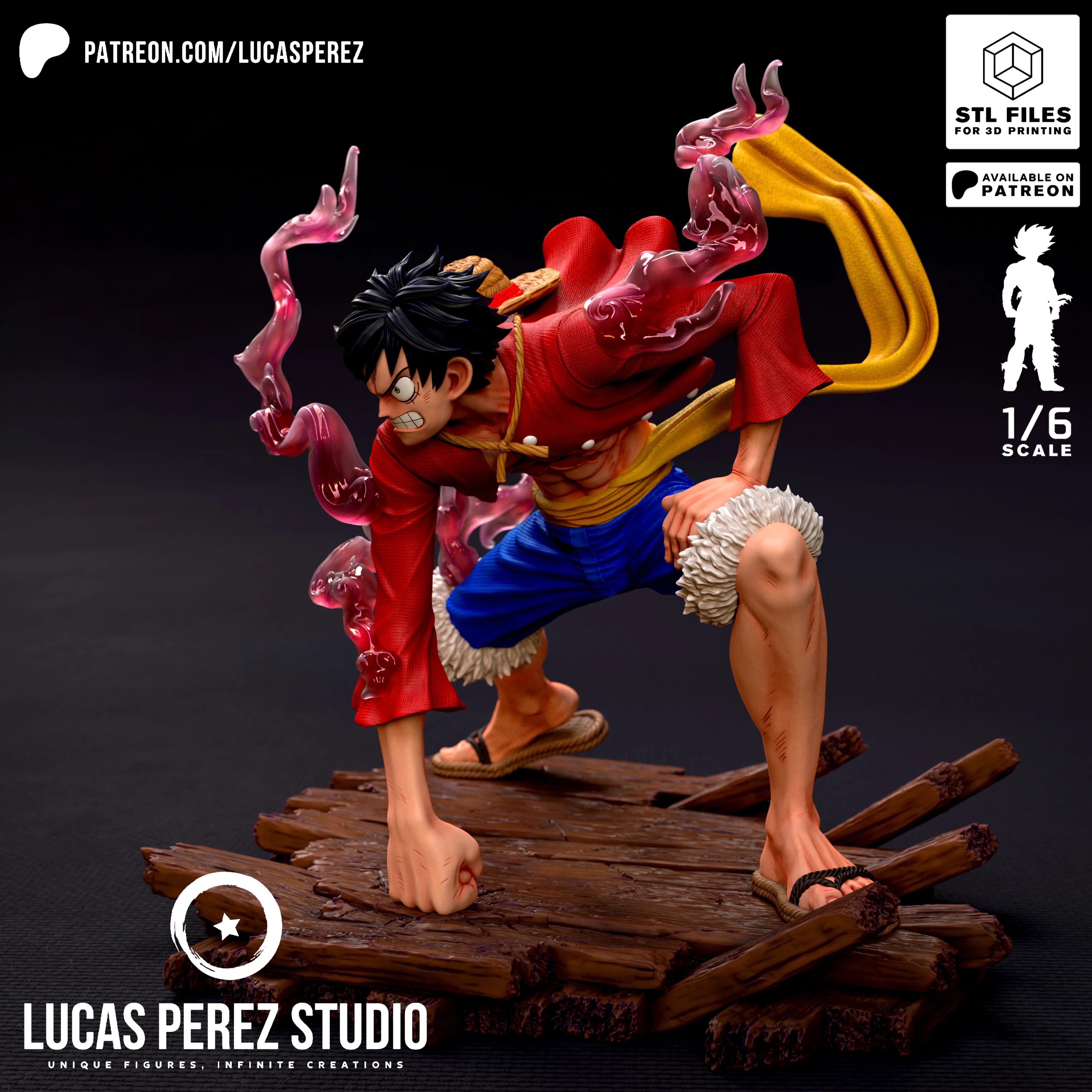 Luffy Gear 2 - One Piece - Imagen 26