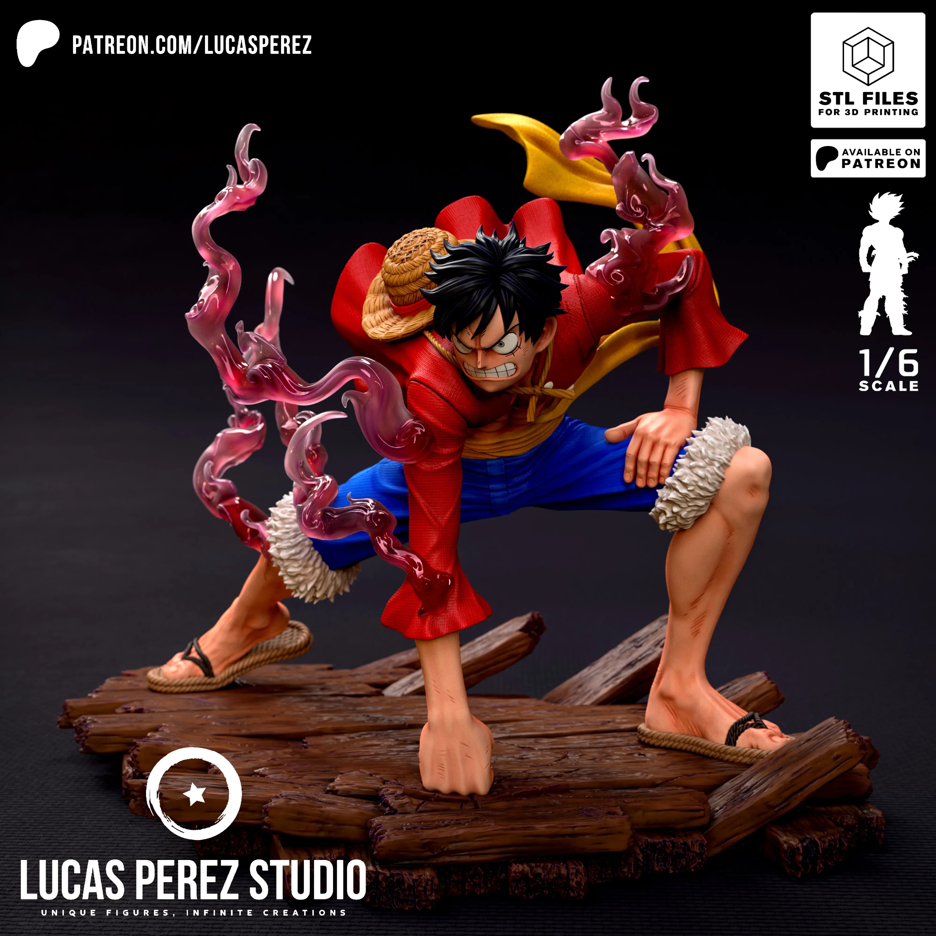 Luffy Gear 2 - One Piece - Imagen 28