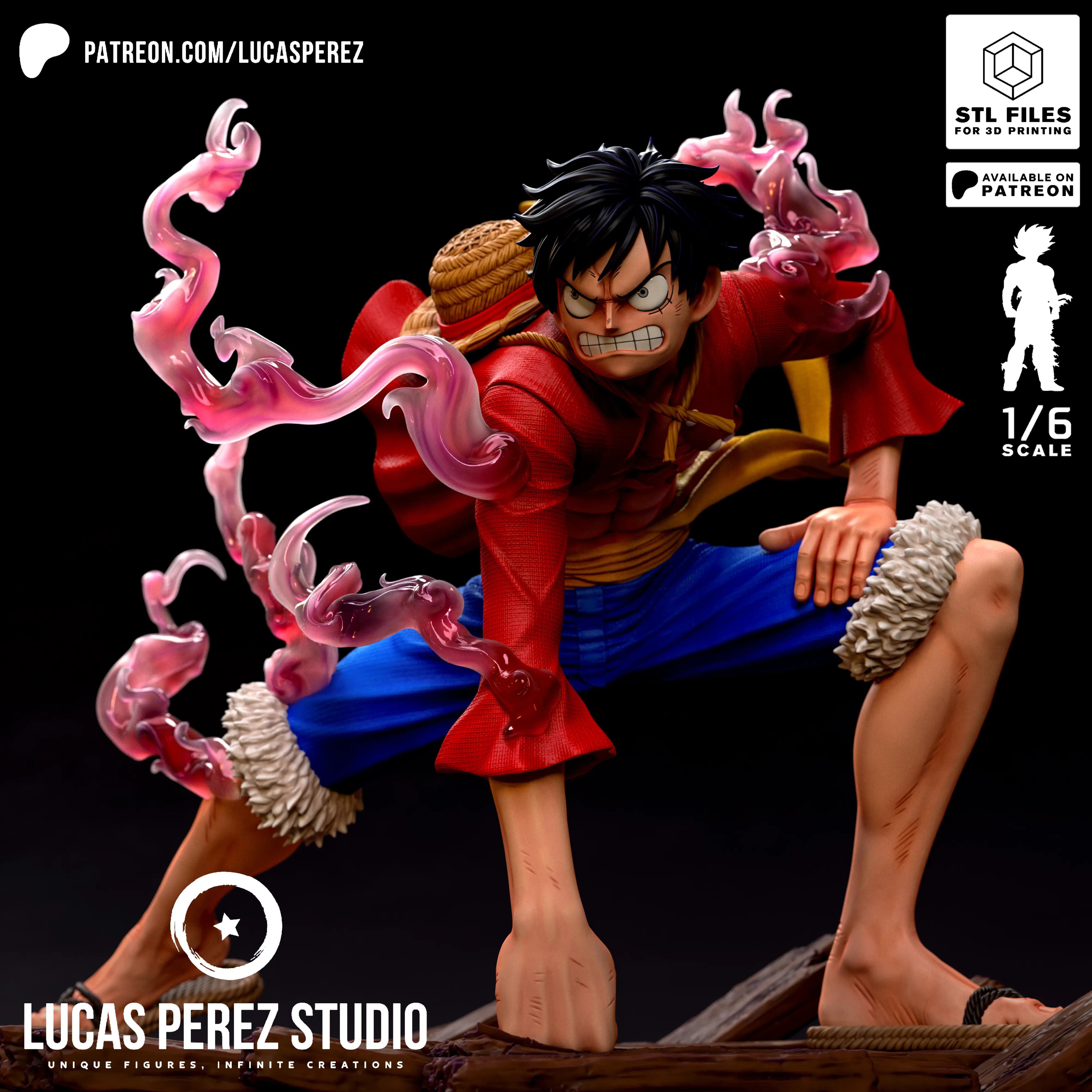 Luffy Gear 2 - One Piece - Imagen 30