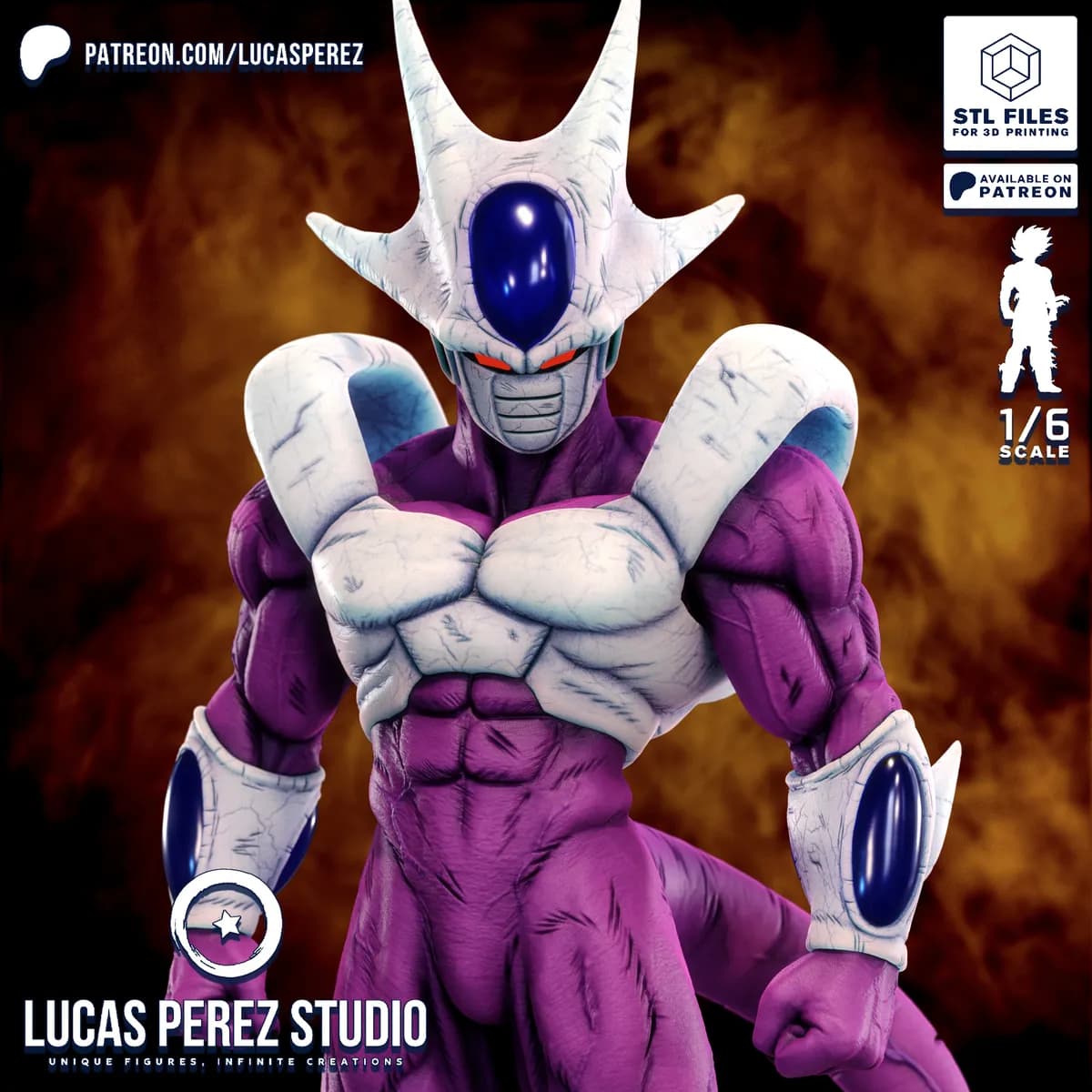 Cooler Cuerpo Completo - Dragon Ball - Imagen 12