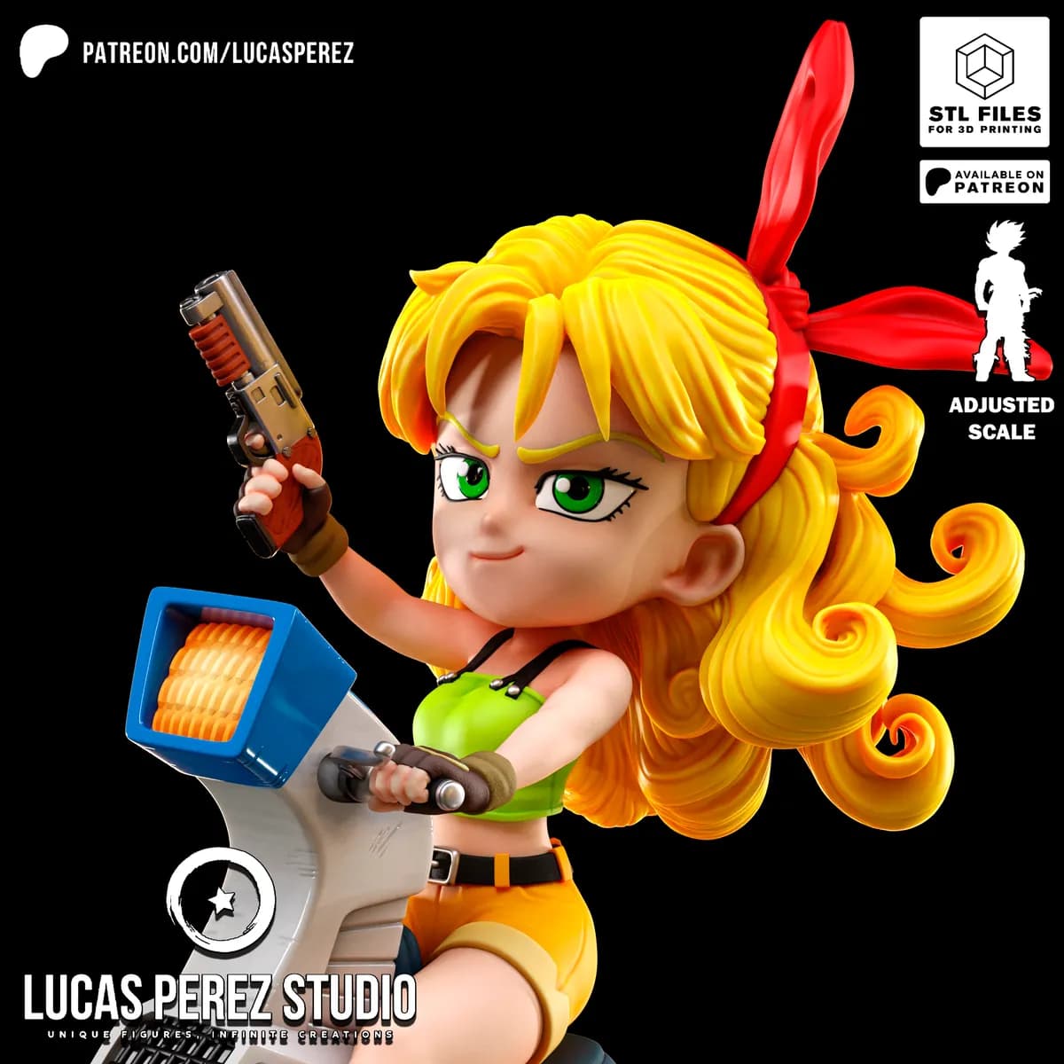 Chibi Lunch Rubia - Dragon Ball - Imagen 2
