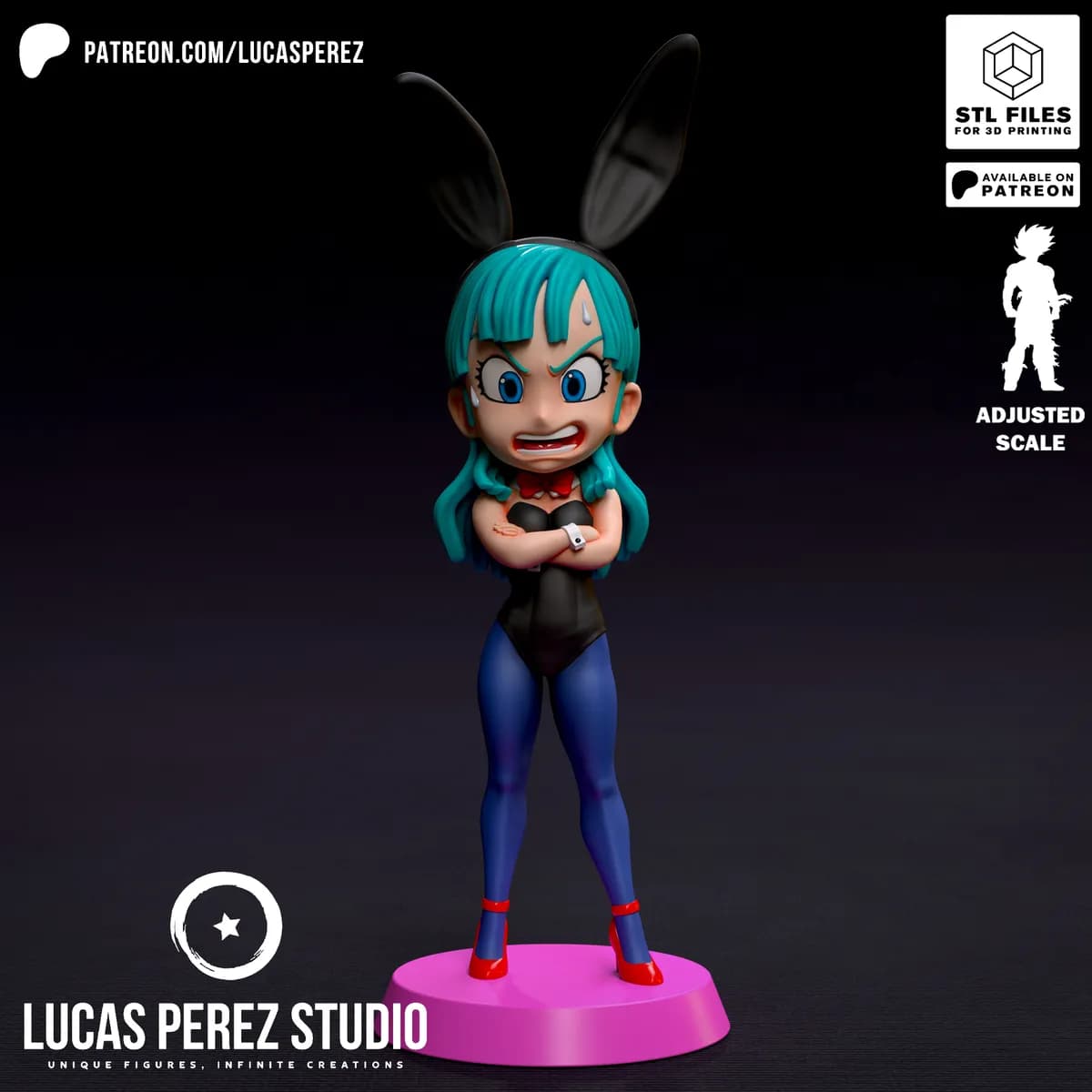 Bulma Bunny - Dragon Ball - Imagen 3