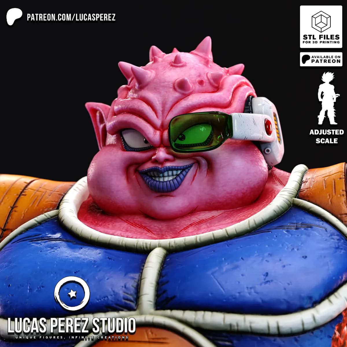 Busto de Dodoria - Dragon Ball - Imagen 2