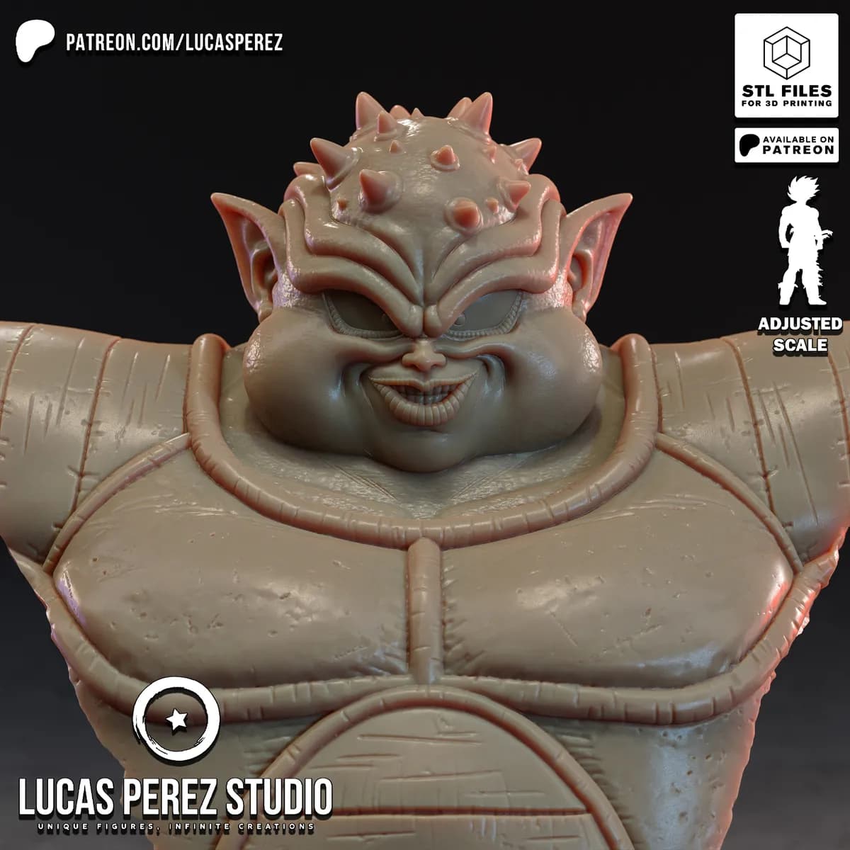 Busto de Dodoria - Dragon Ball - Imagen 4