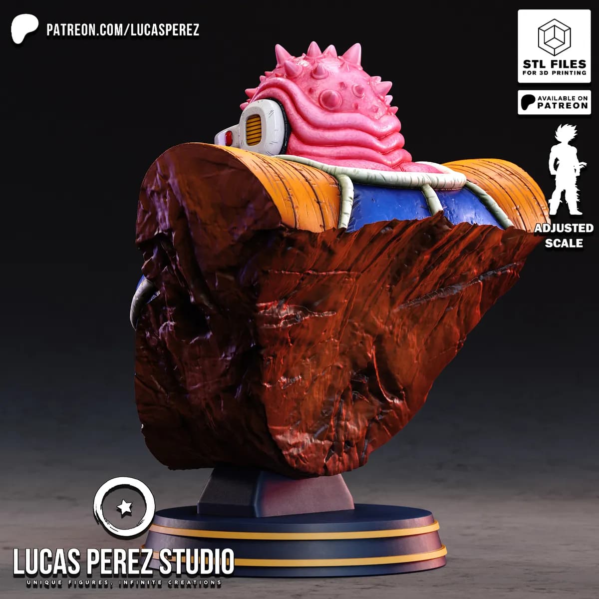 Busto de Dodoria - Dragon Ball - Imagen 9