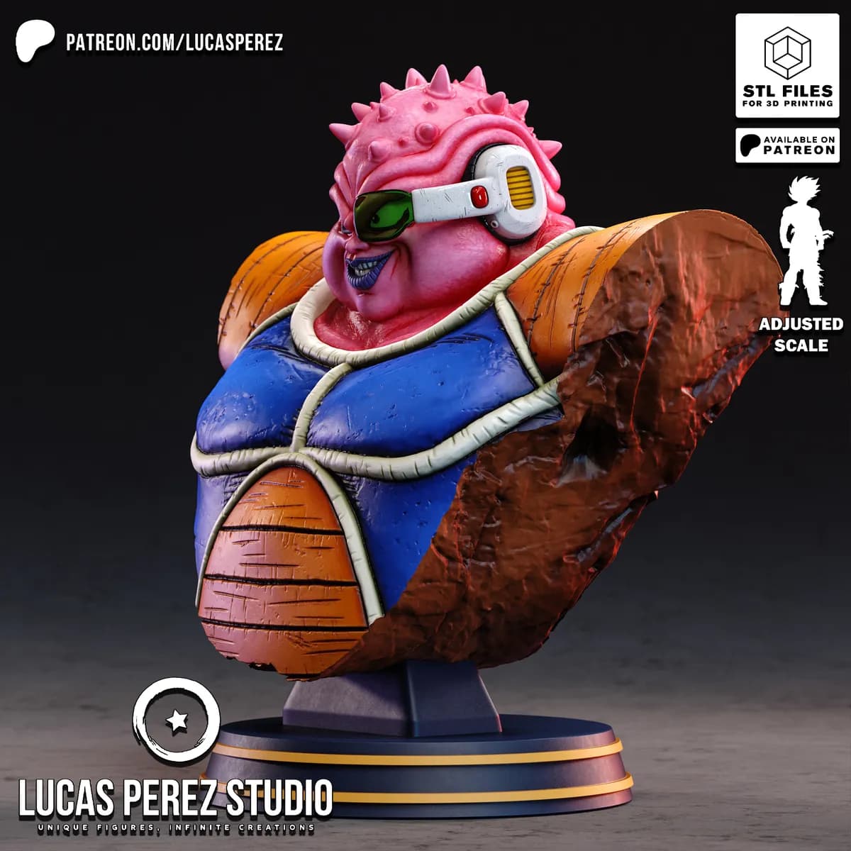 Busto de Dodoria - Dragon Ball - Imagen 11