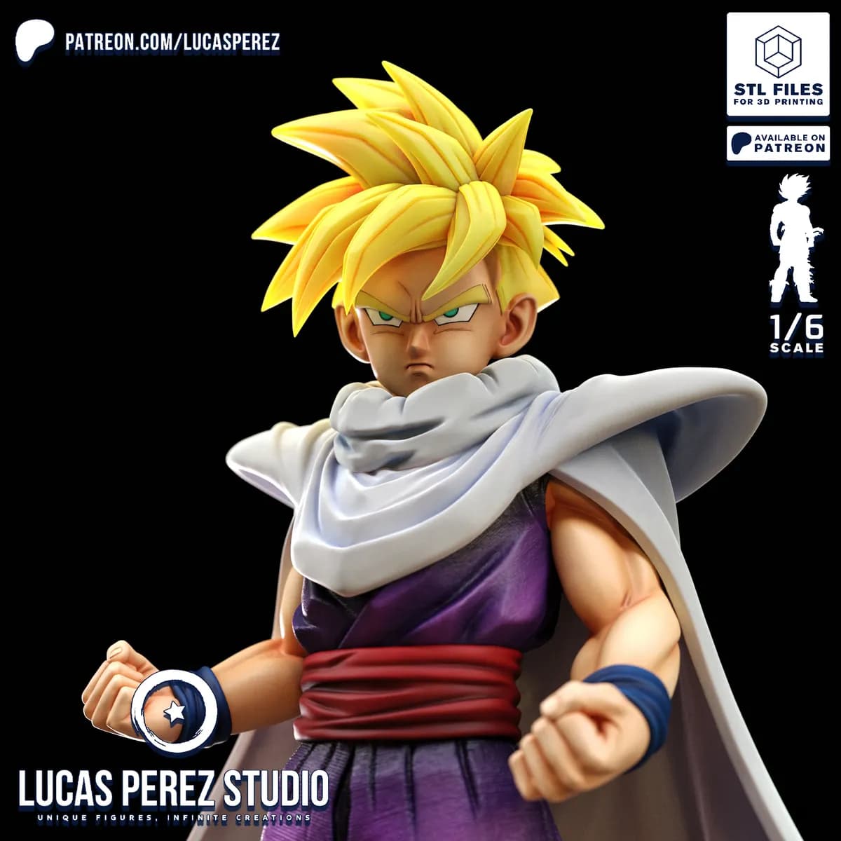 Gohan Joven Super Saiyan - Dragon Ball - Imagen 2