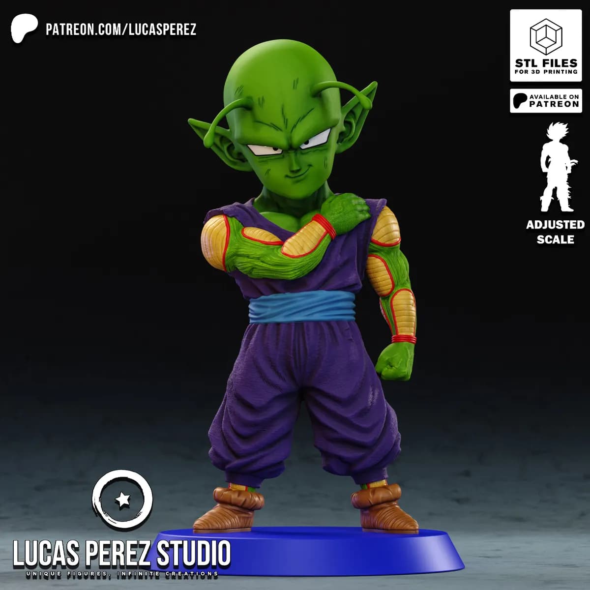 Chibi Piccolo - Dragon Ball - Imagen 1